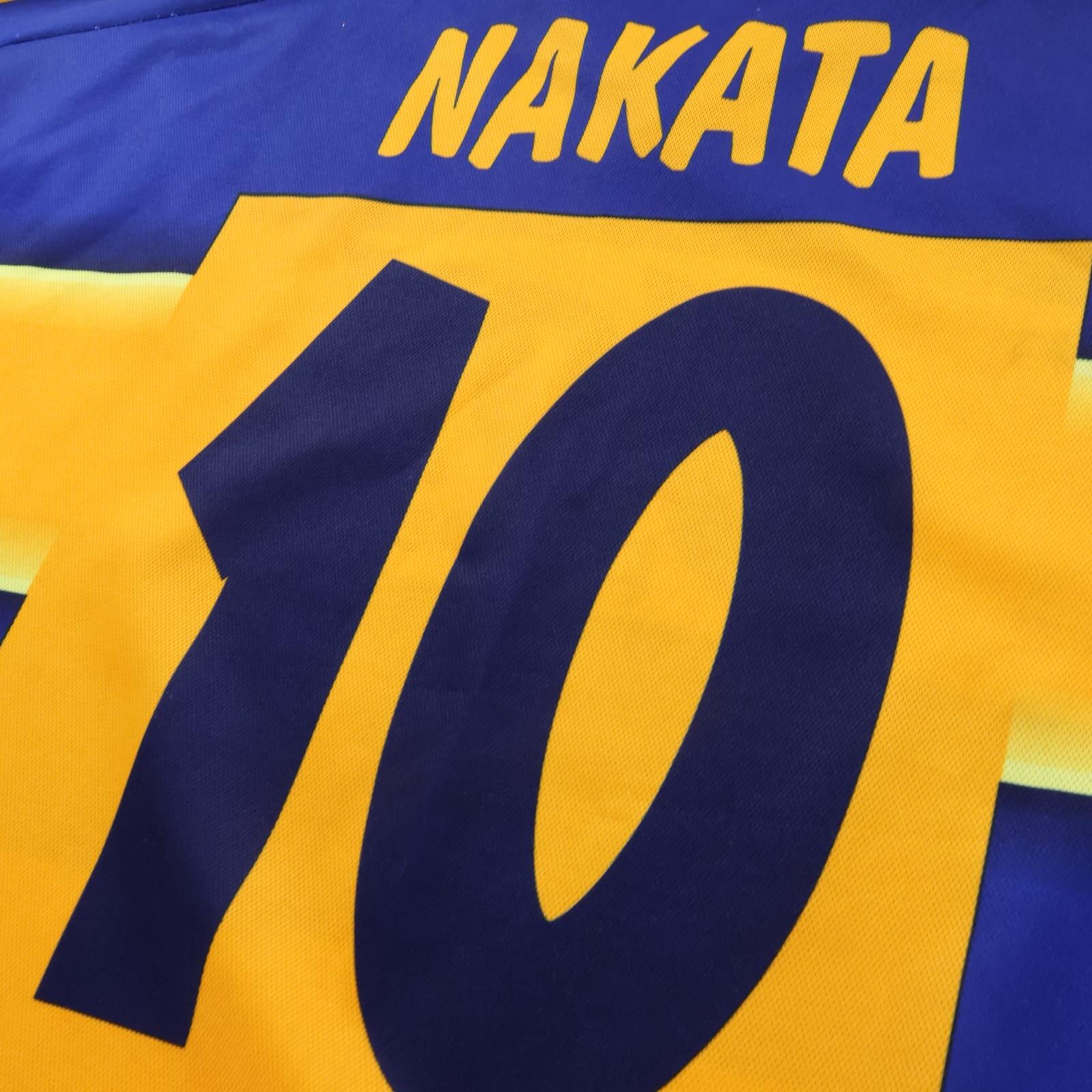 Parma Nakata #10 2001/02 Home Shirt - XL