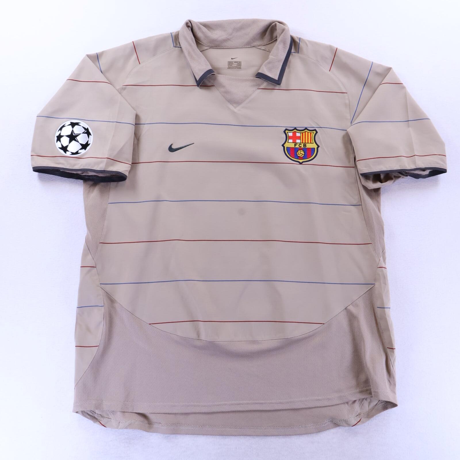 *MINT* Barcelona Ronaldinho #10 2003/04 Away Shirt - XL