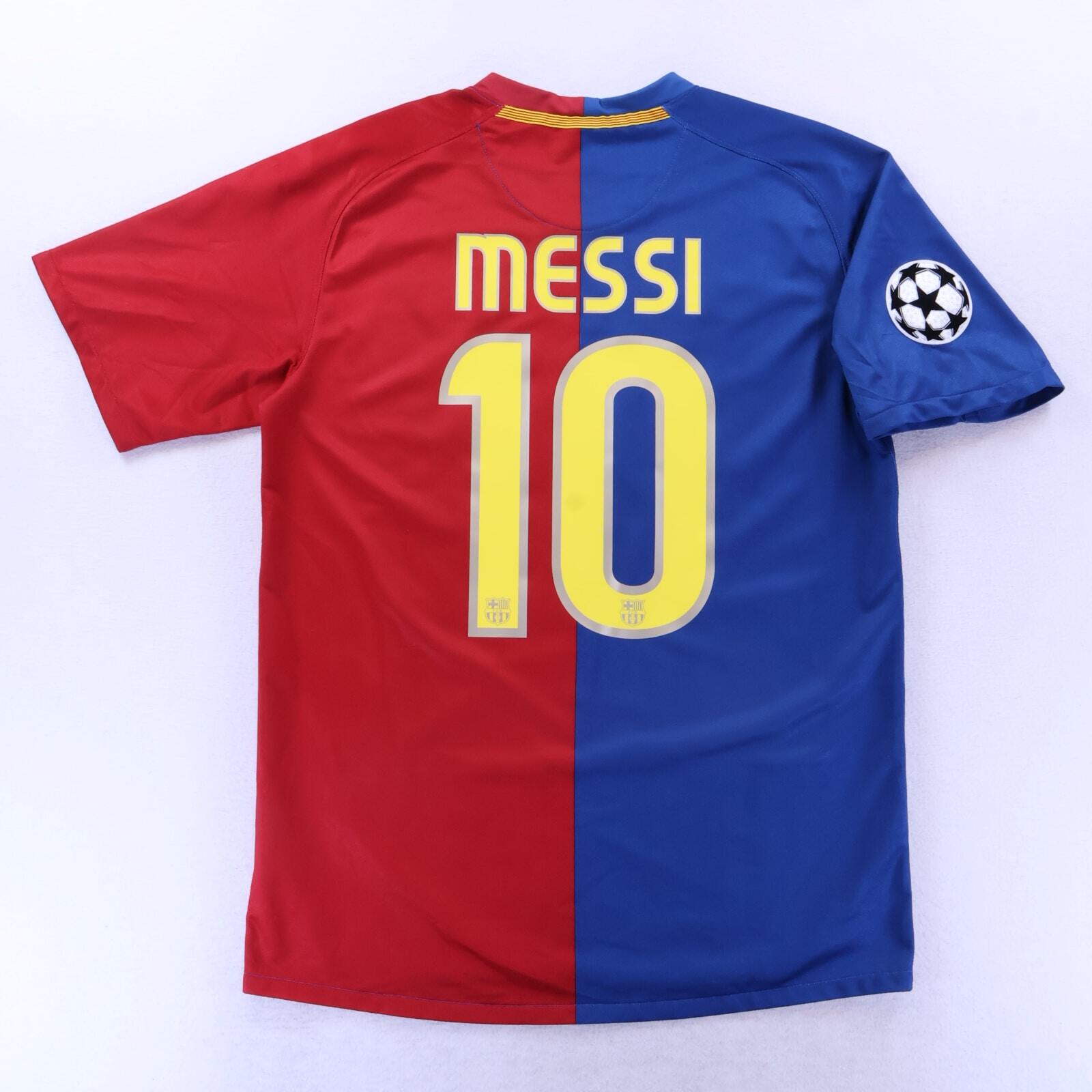 Barcelona Messi #10 2008/09 Home Shirt - M