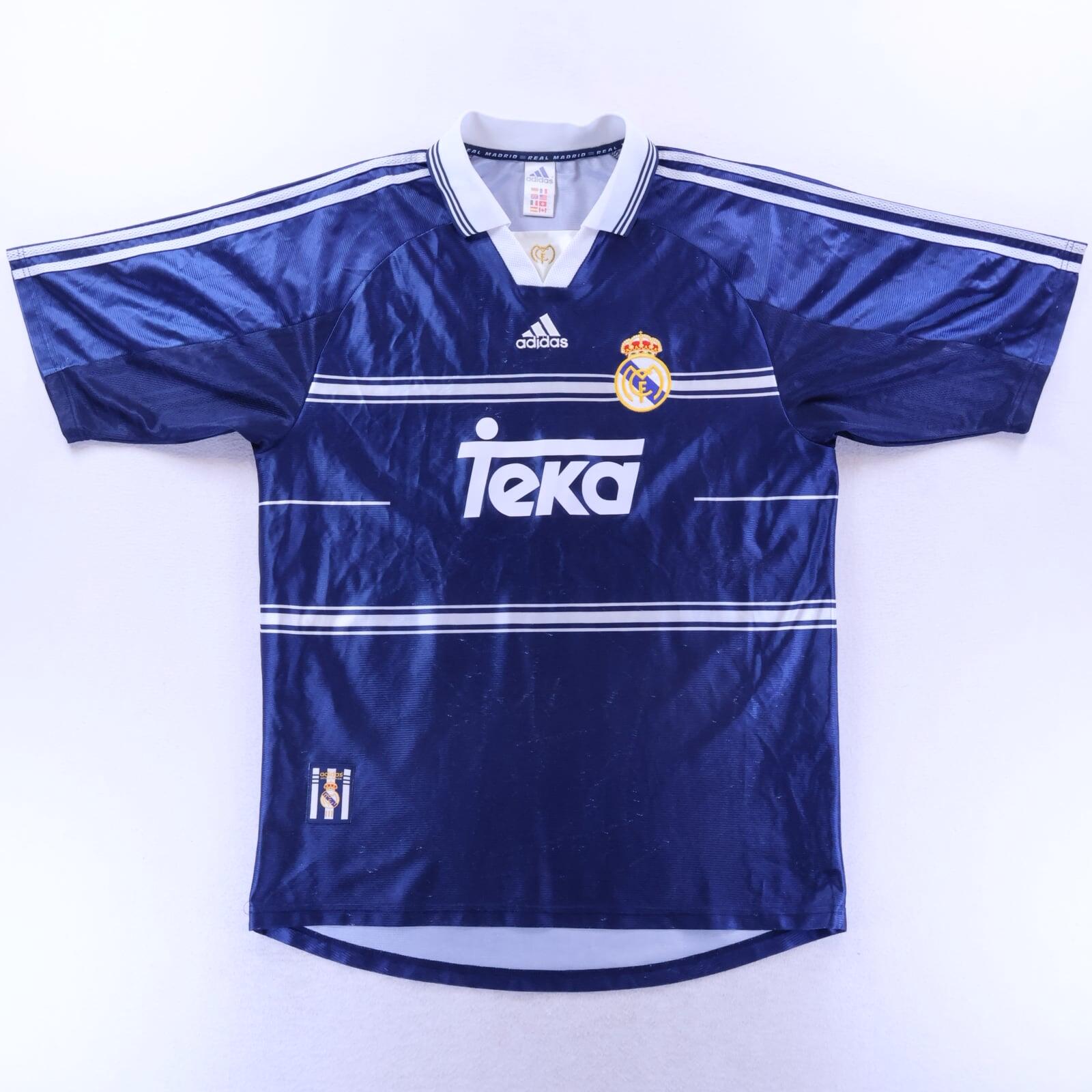 Real Madrid R. Carlos #3 1998/99 Away Shirt - L