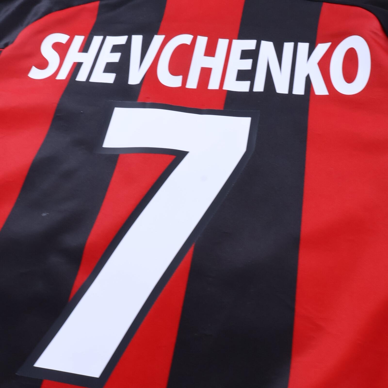 Ac Milan Shevchenko #7 2000/02 Home Shirt - L
