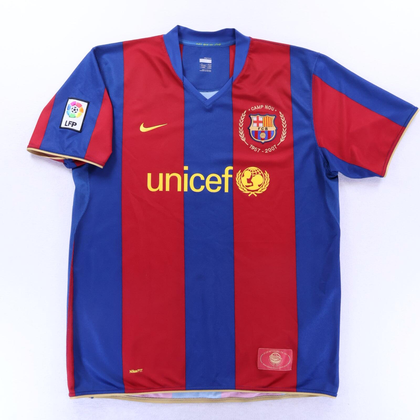 Barcelona Messi #19 2007/08 Home Shirt - XL
