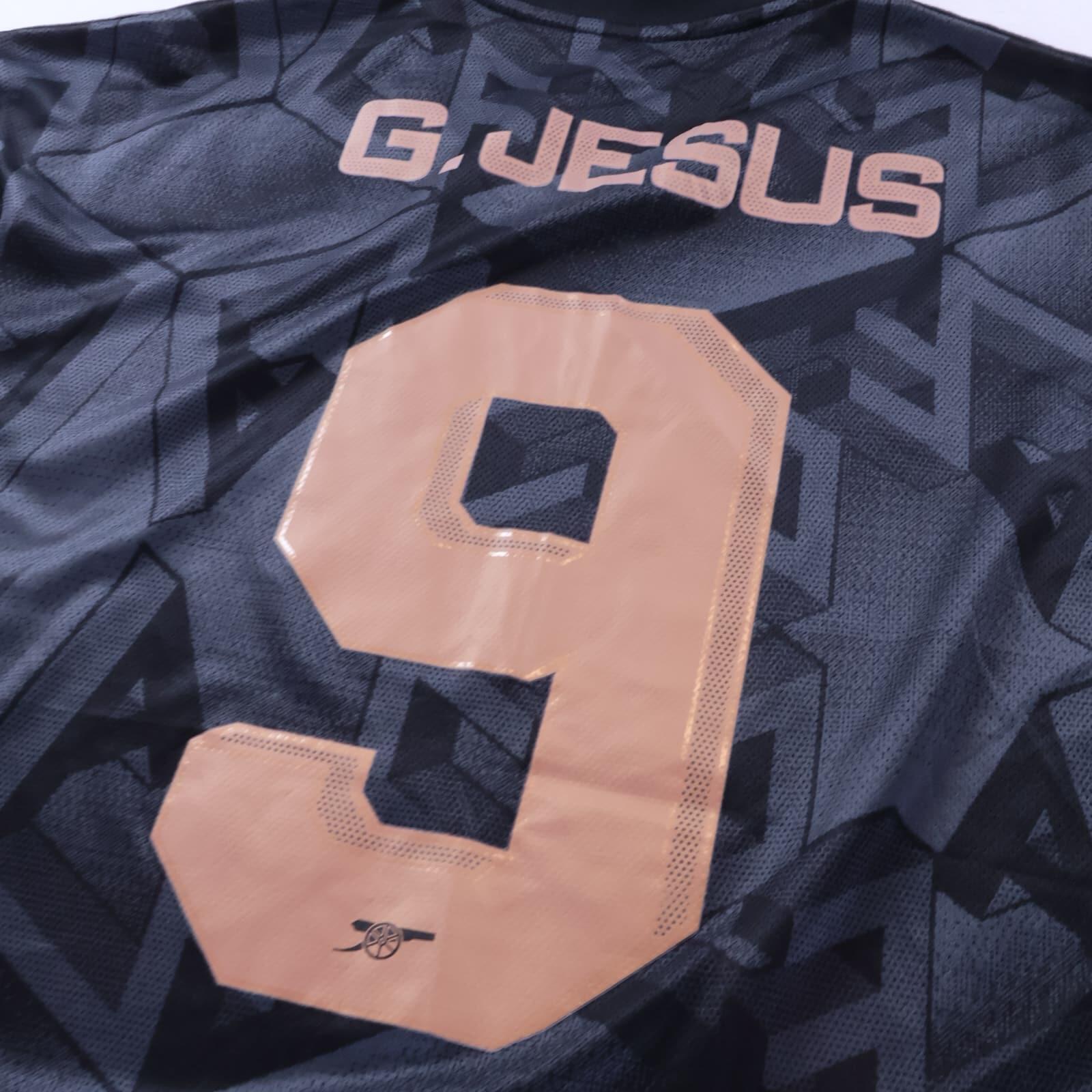 Arsenal G.Jesus #9 2022/23 Away Shirt - M