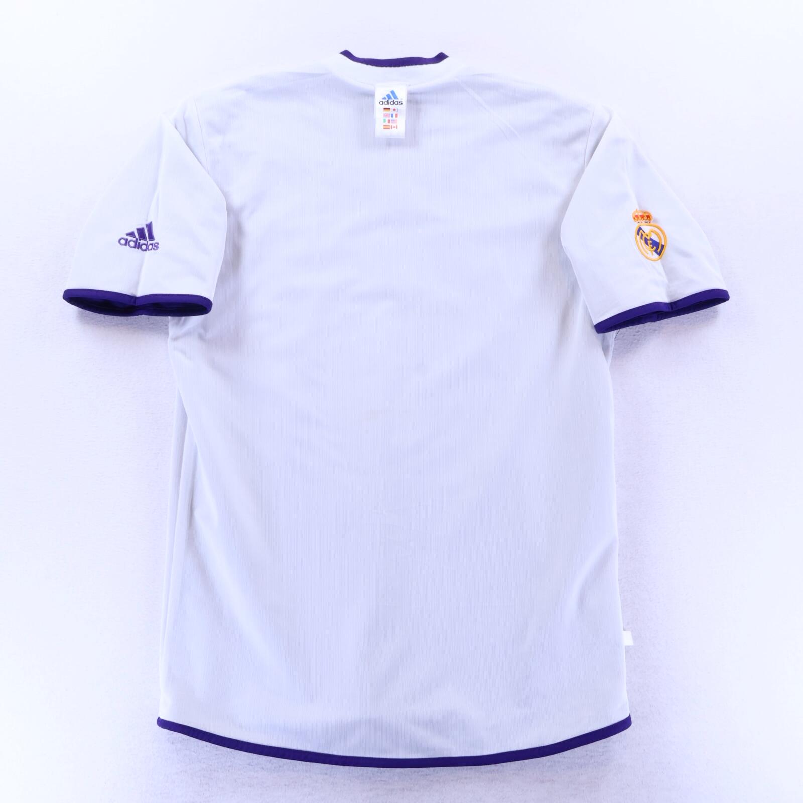 Real Madrid Zidane #5 2002/03 Away Shirt - Reversible - S