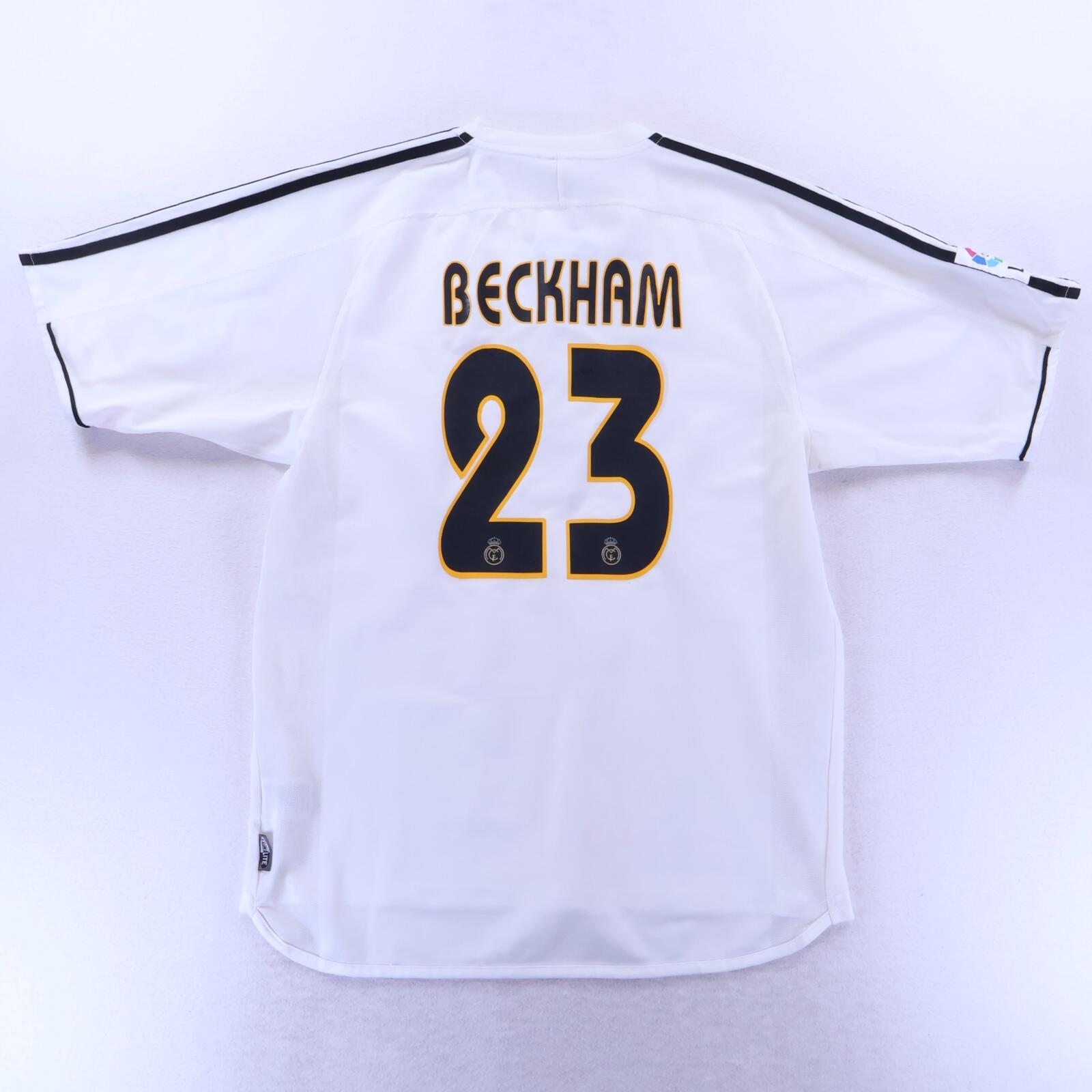 Real Madrid Beckham #23 2003/04 Home Shirt - M