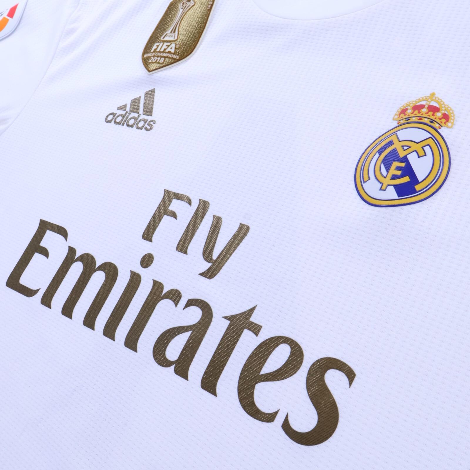 Real Madrid Sergio Ramos #4 2019/20 Home Shirt - Player Issue - L