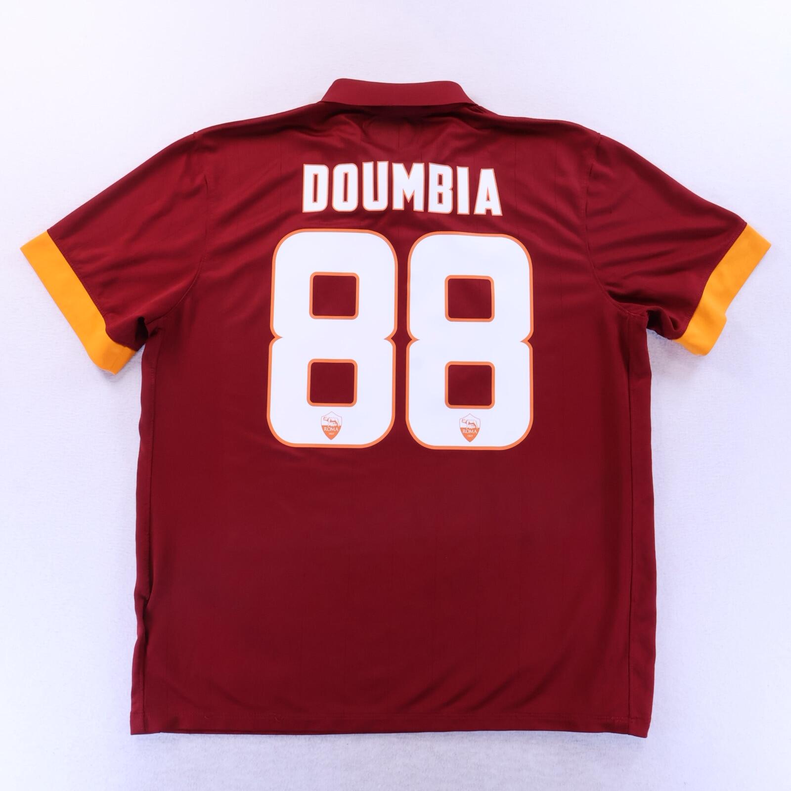 *MINT* As Roma Doumbia #88 2014/15 Home Shirt - XL
