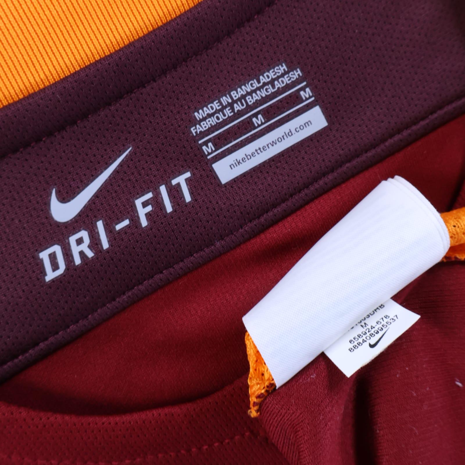 *MINT* As Roma M. Salah #11 2015/16 Home Shirt - M