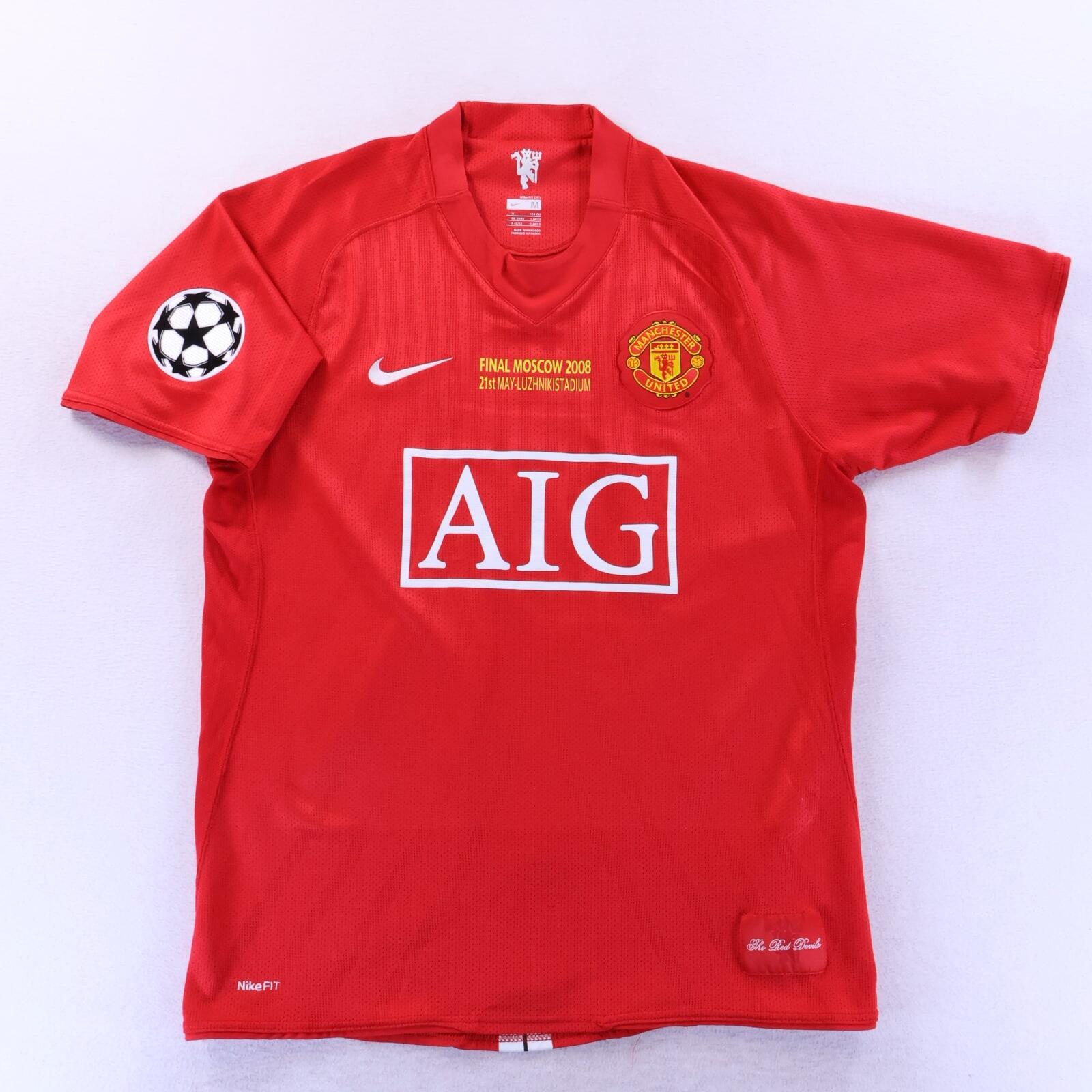 Manchester United Ronaldo #7 2007/09 Home Shirt - M