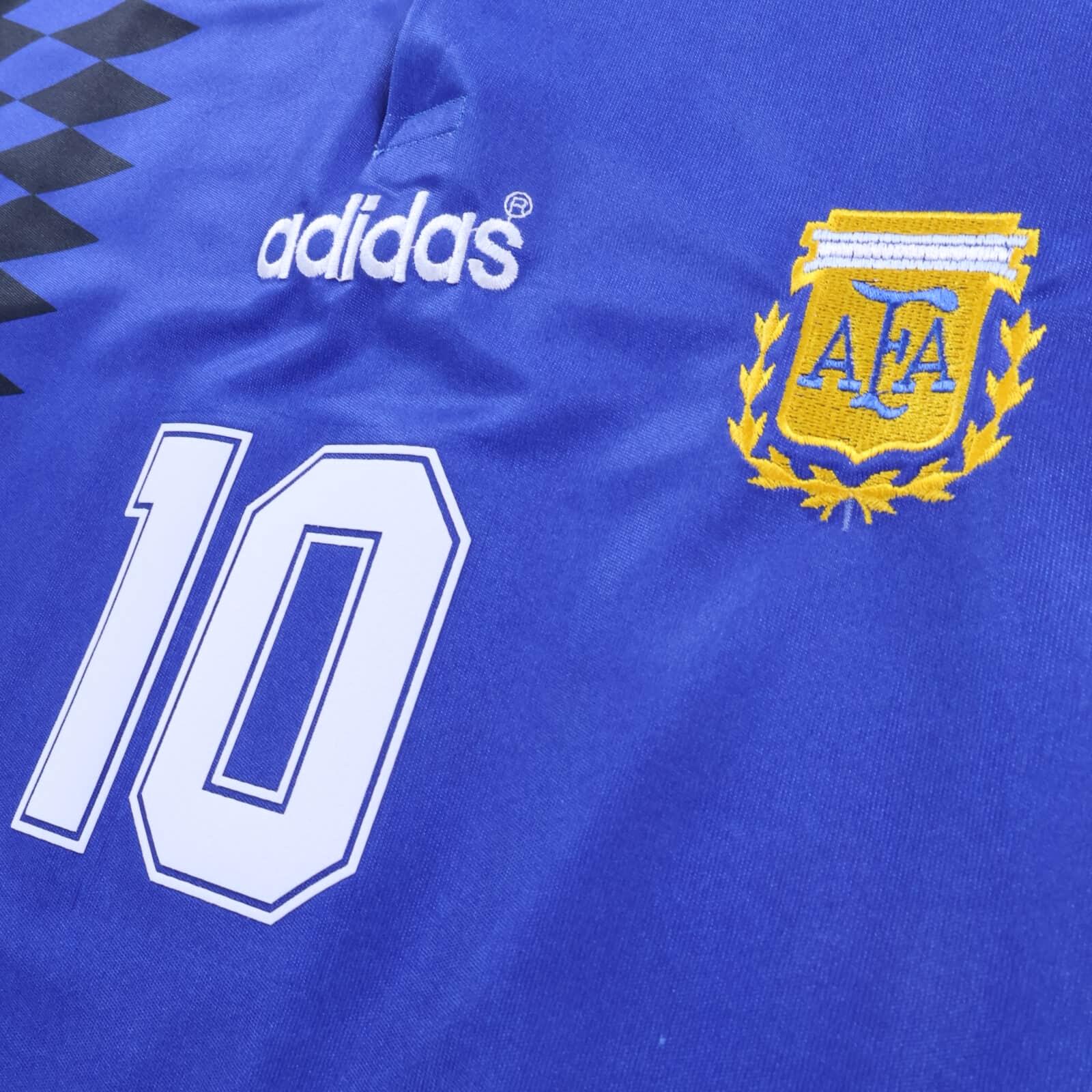 Argentina Maradona #10 1994/95 Away Shirt - L