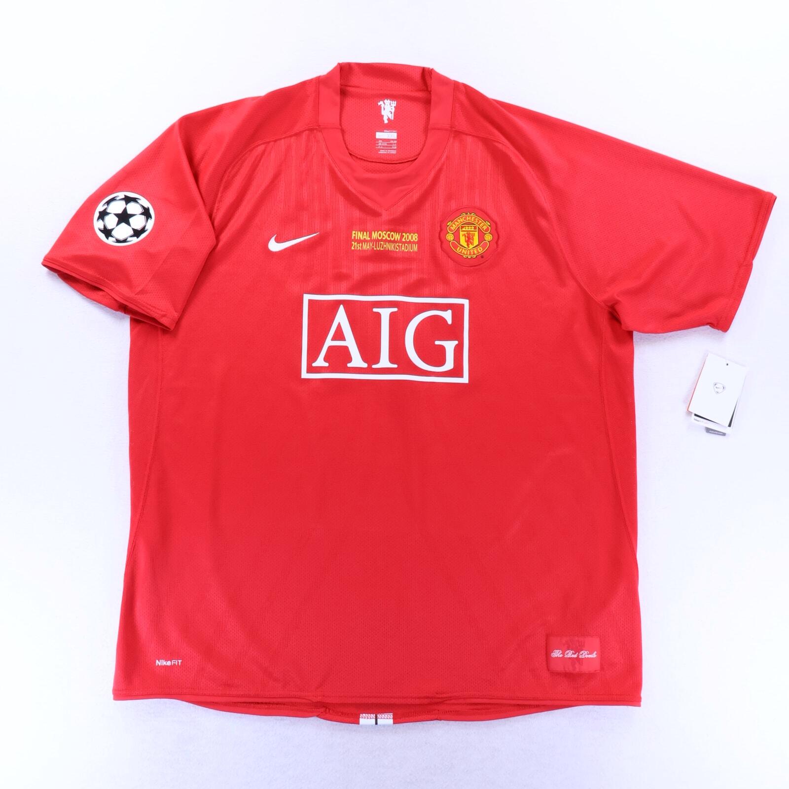 *NWT* Manchester United Ronaldo #7 2007/09 Home Shirt - XXL