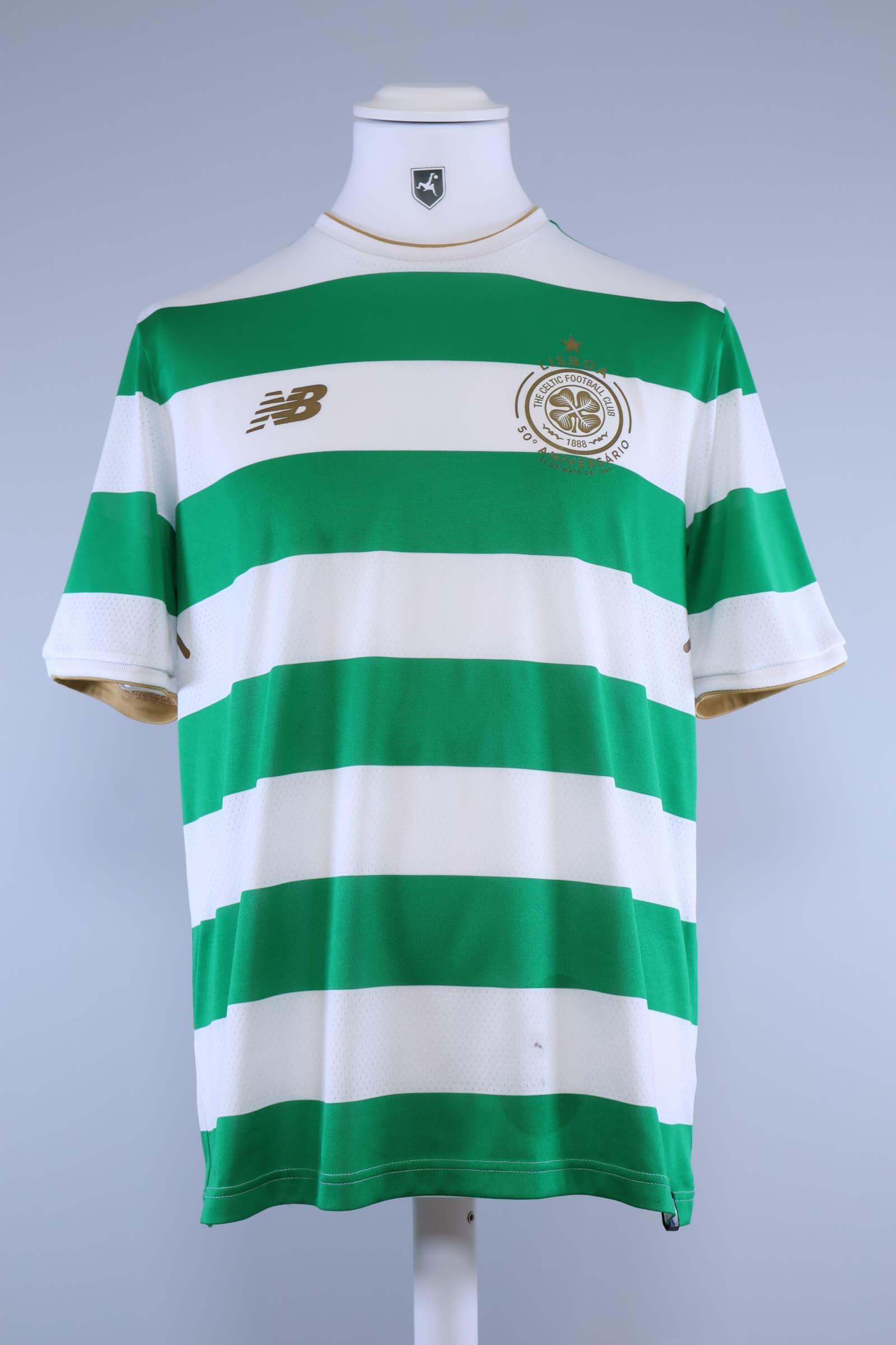 Celtic F.C 2017/18 Home Shirt - 50Th Anniversary - LAuthentic Original Football Shirt