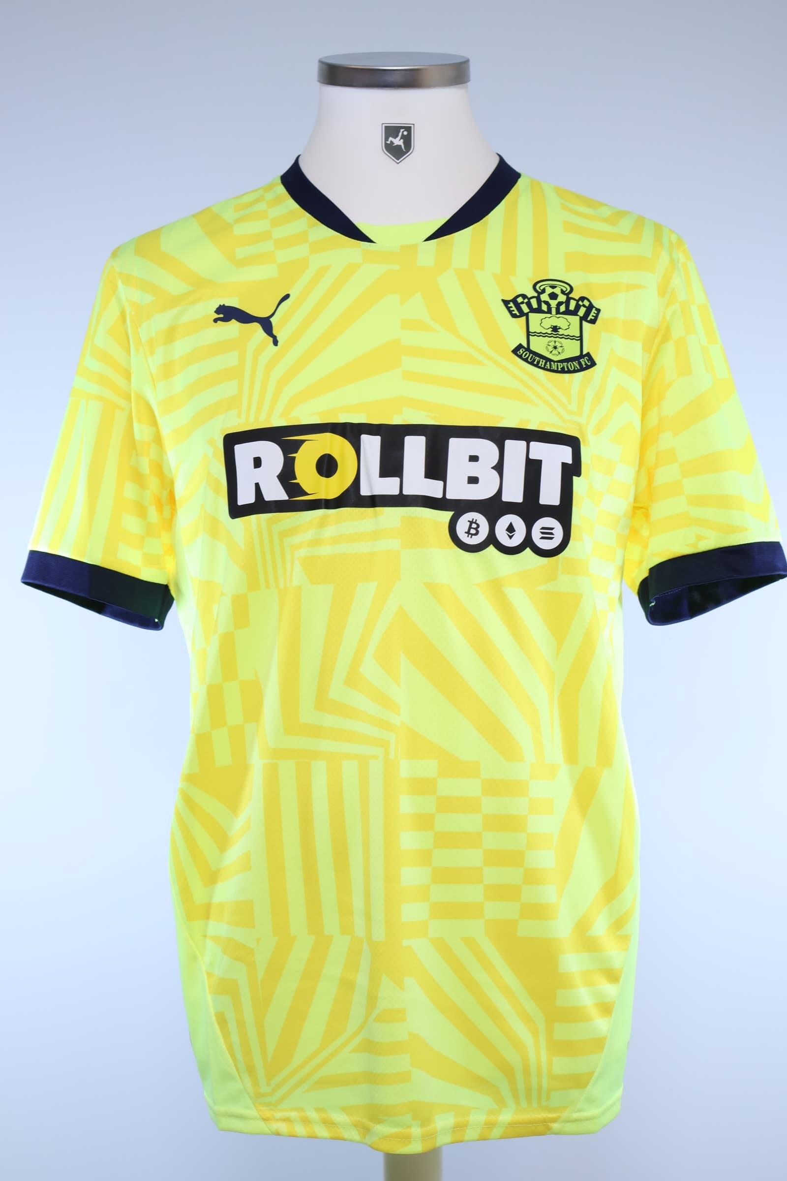 Southampton F.C 2024/25 Dibling #33 Away Shirt - L Authenic Original Football Shirt