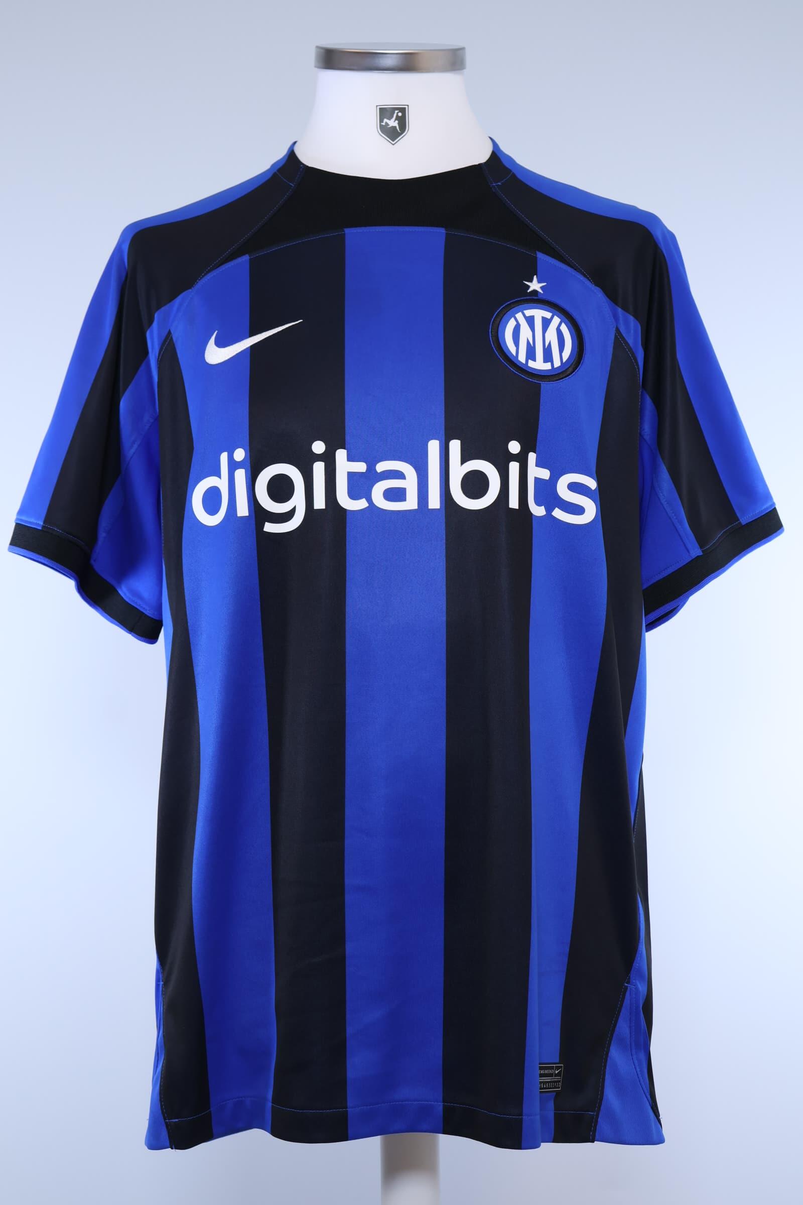 Inter Milan 2022/23 Barella #23 Home Shirt - L Authenic Original Football Shirt
