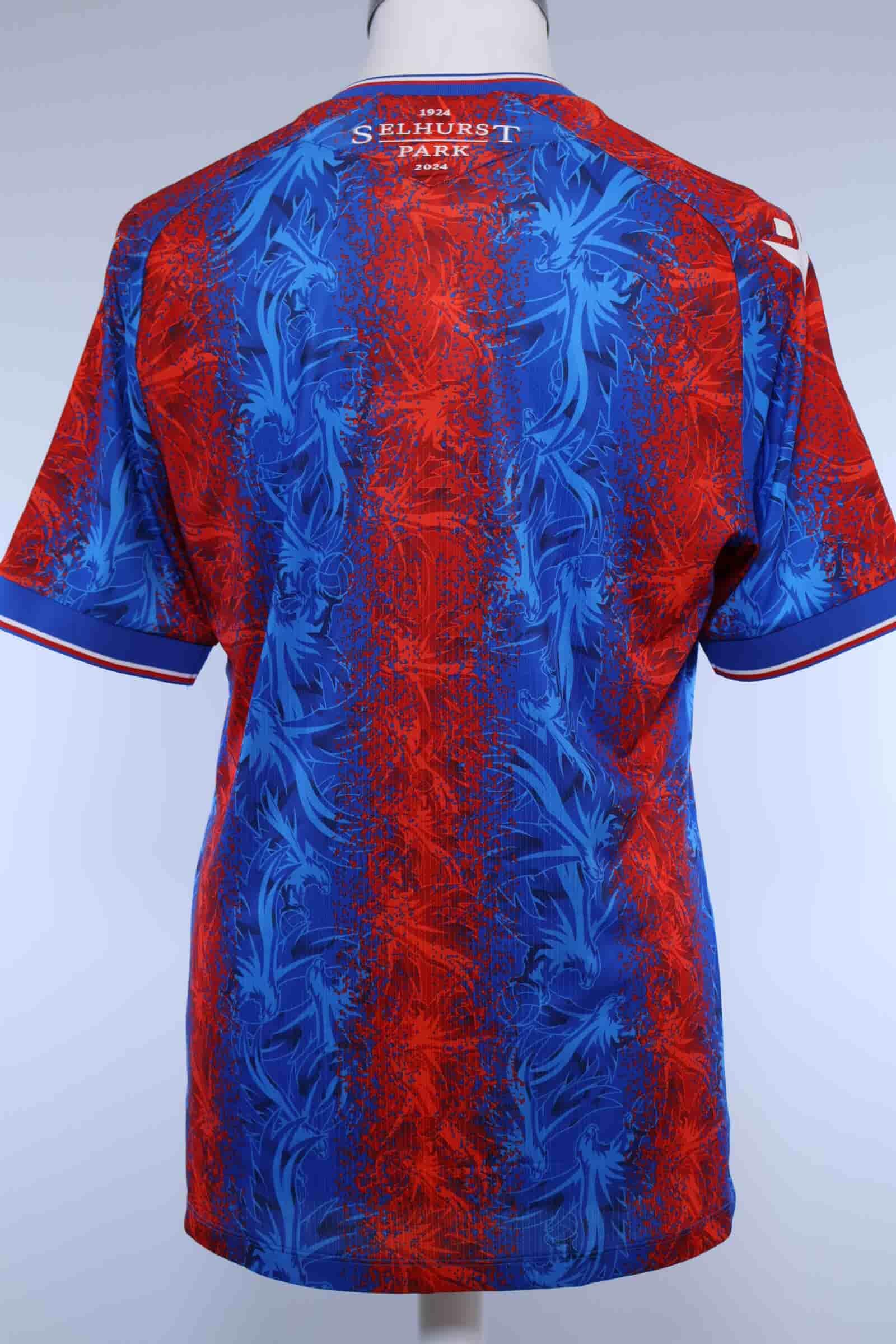 Crystal Palace 2024/25 Home Shirt - L Authenic Original Football Shirt