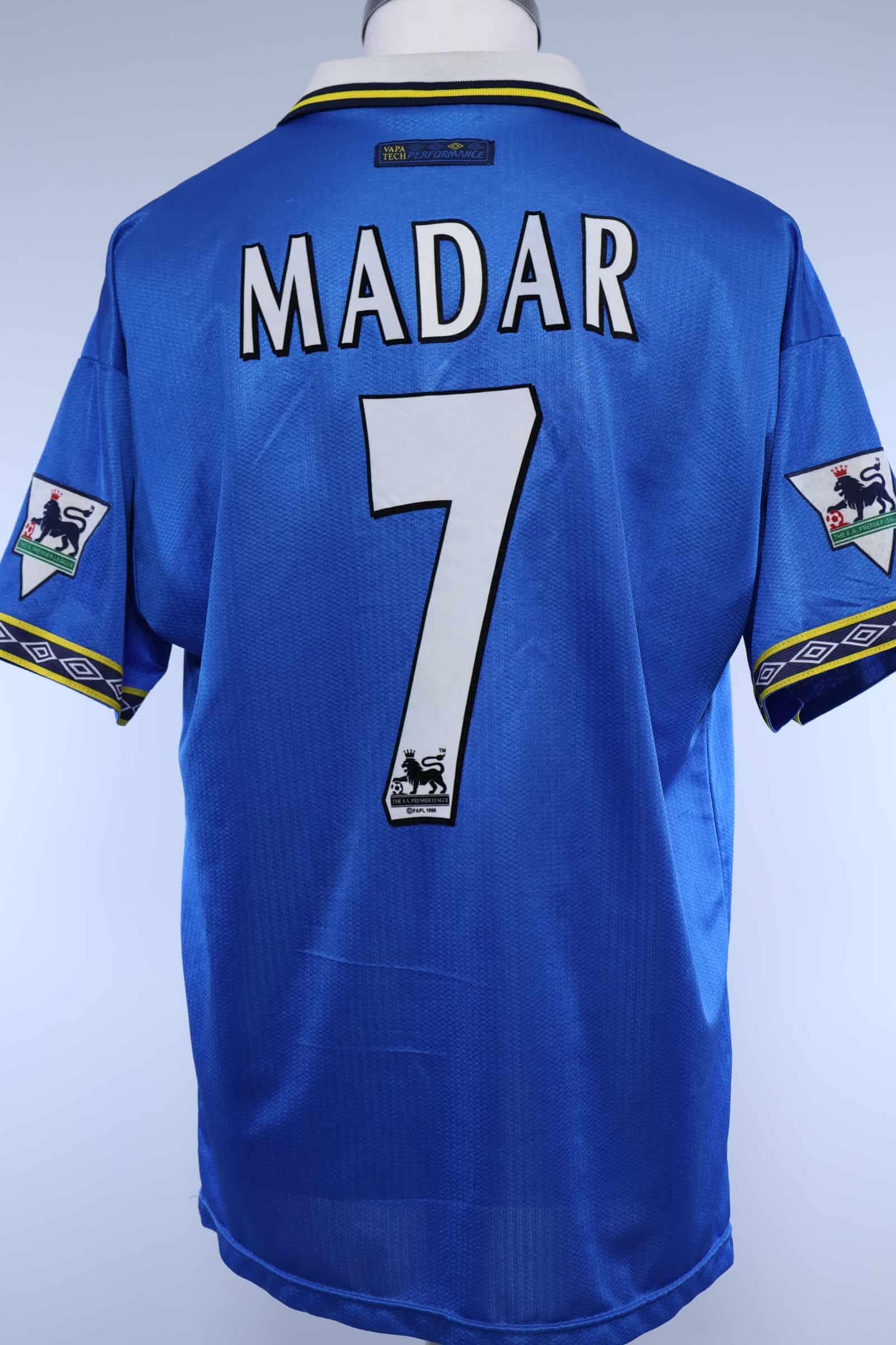Everton 1997/99 Madar #7 Home Shirt - LAuthentic Original Football Shirt