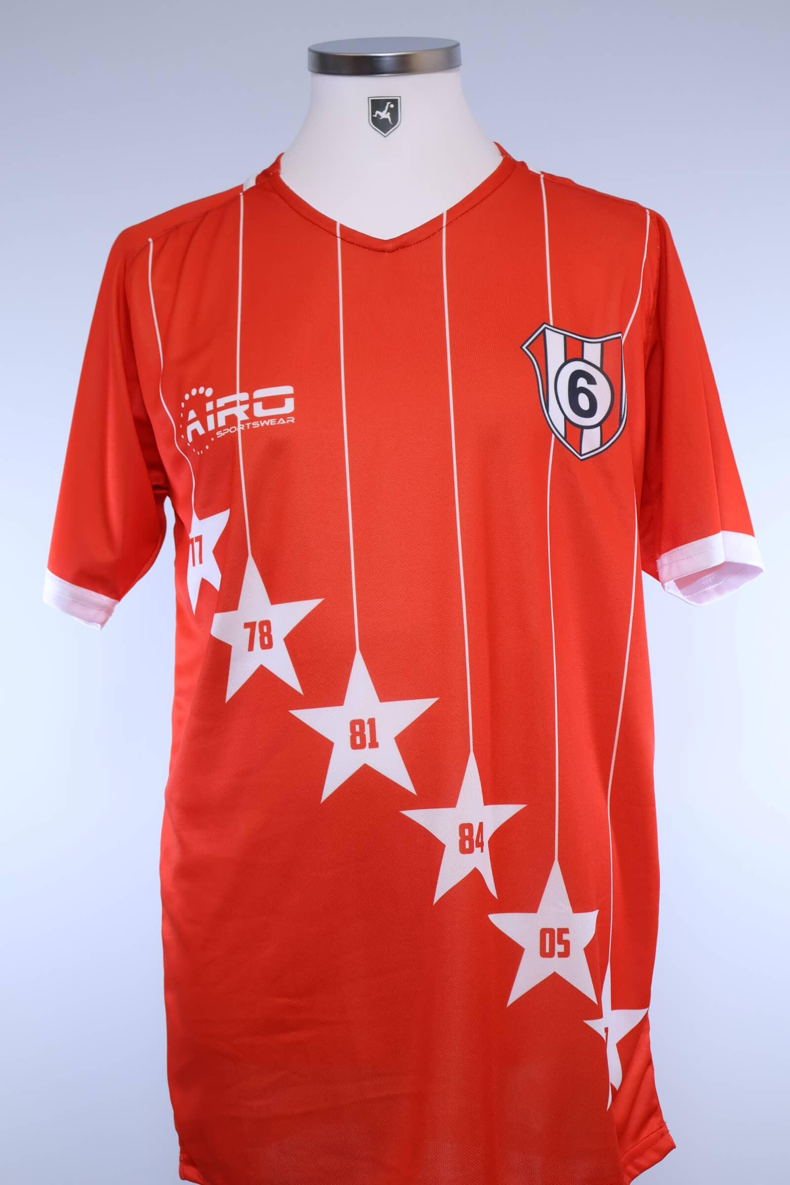 Liverpool F.C 2022/23 Dalglish #7 Airosportswear 6 Times Champions - LAuthentic Original Football Shirt