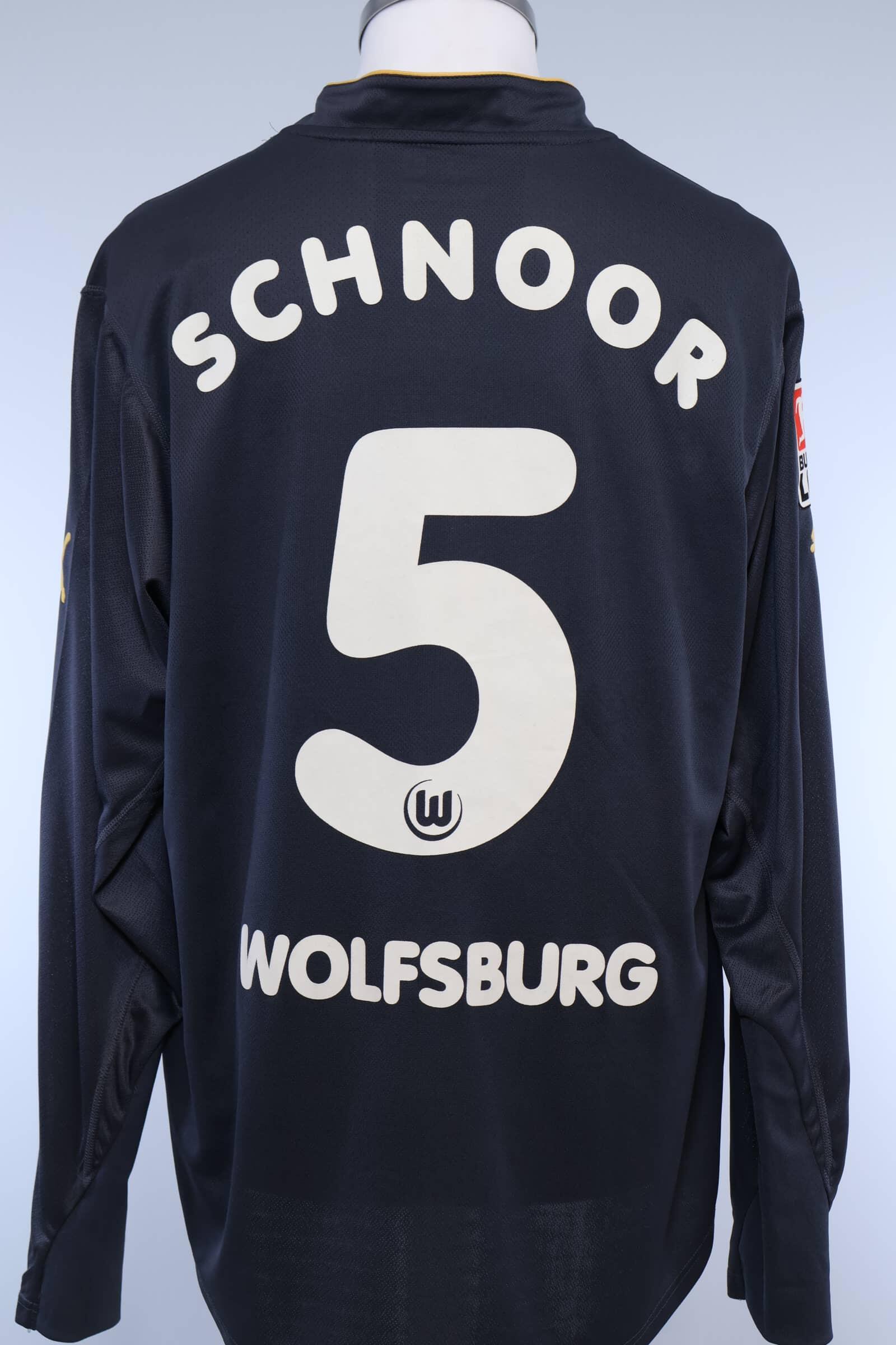 Wolfsburg 2003/04 Schnoor #5 Away Shirt - XXL Authentic Original Football Shirt