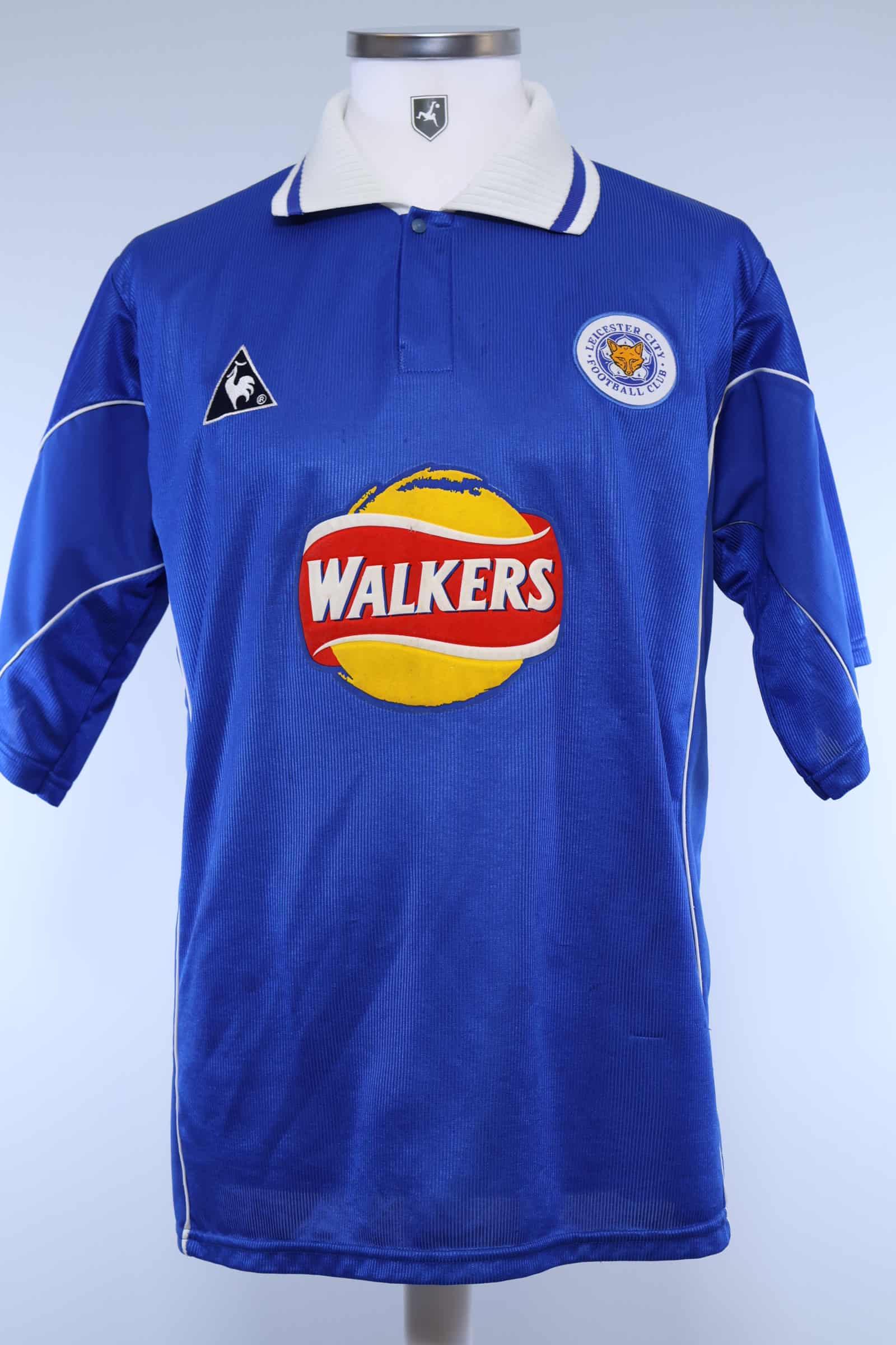 Leicester City 2000/01 Home Shirt - LAuthentic Original Football Shirt