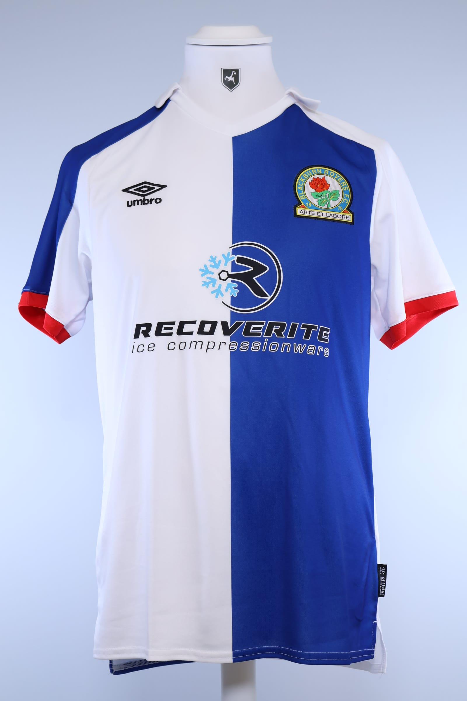 Blackburn Rovers 2020/21 S. Wharton #16 Home Shirt - M Authenic Original Football Shirt