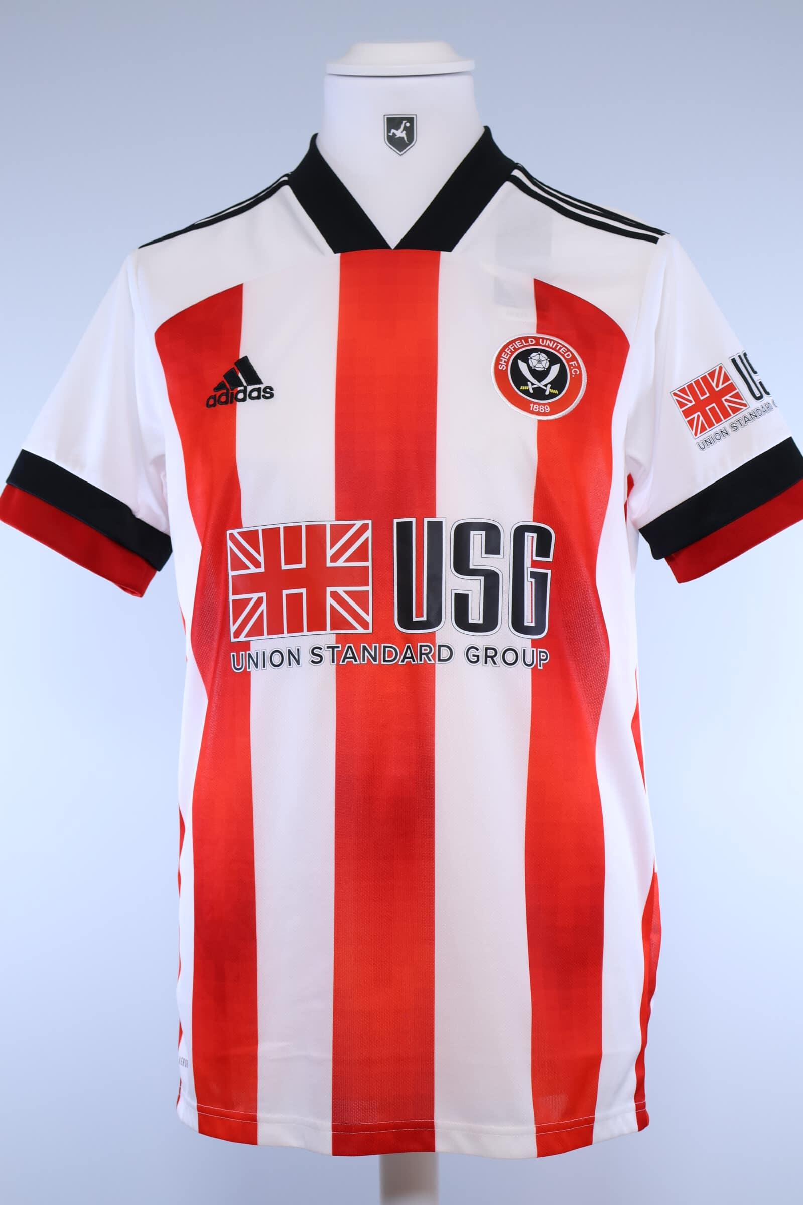 Sheffield United F.C 2020/21 Sharp #10 Home Shirt - M Authenic Original Football Shirt