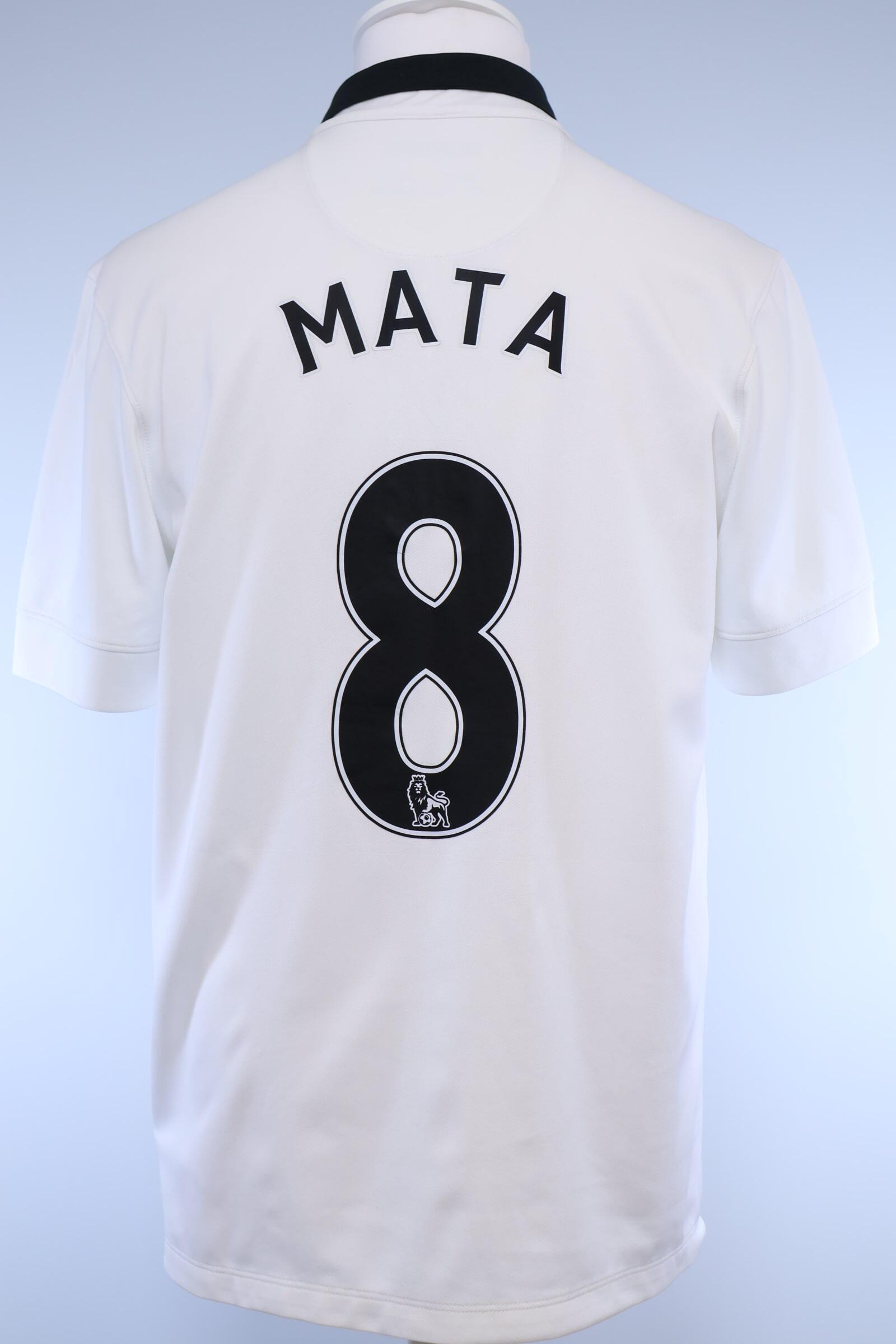 Manchester United 2014/15 Mata #8 Away Shirt - MAuthentic Original Football Shirt
