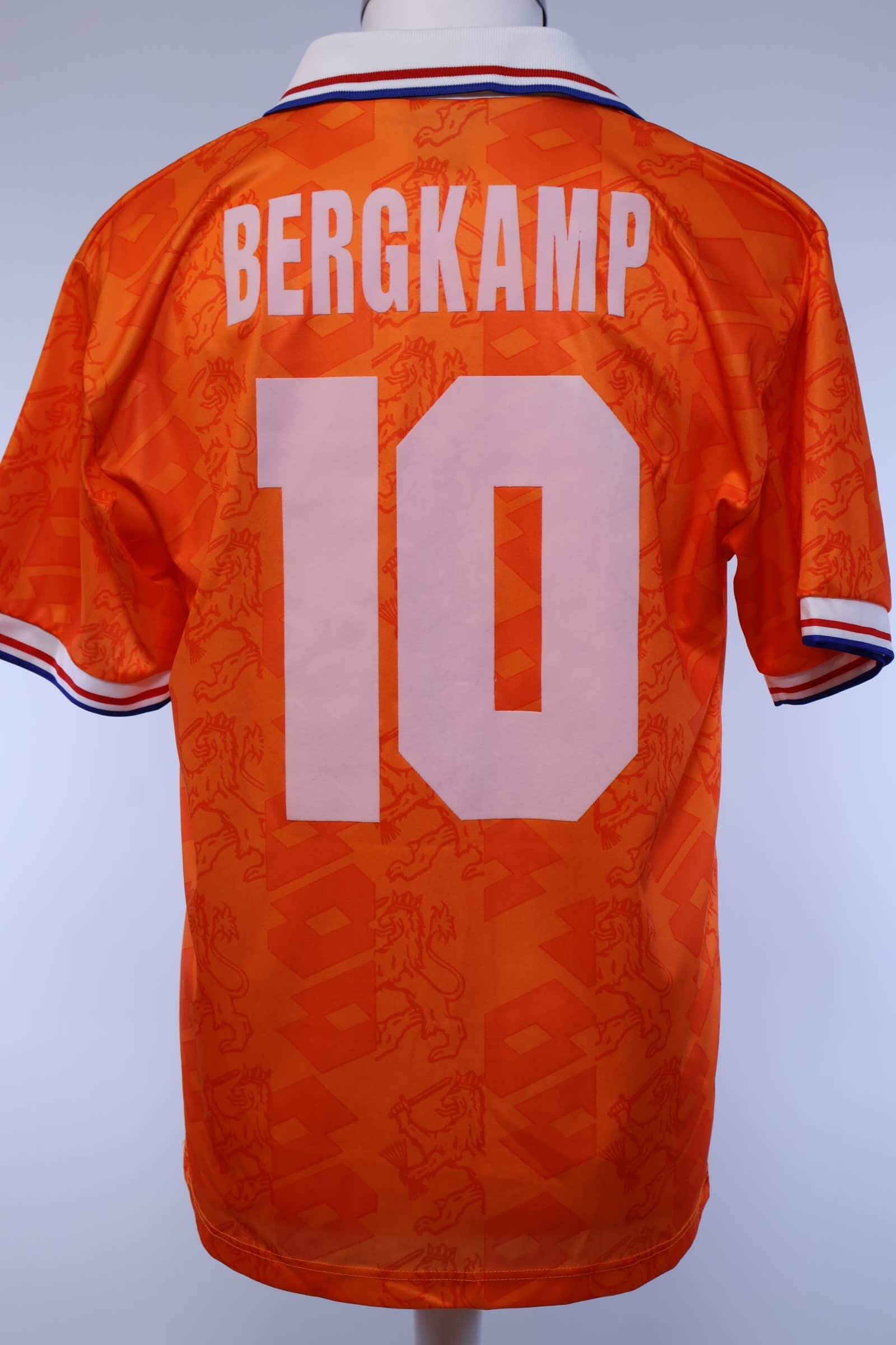 Netherlands 1992/94 Bergkamp #10 Home Shirt - MAuthentic Original Football Shirt