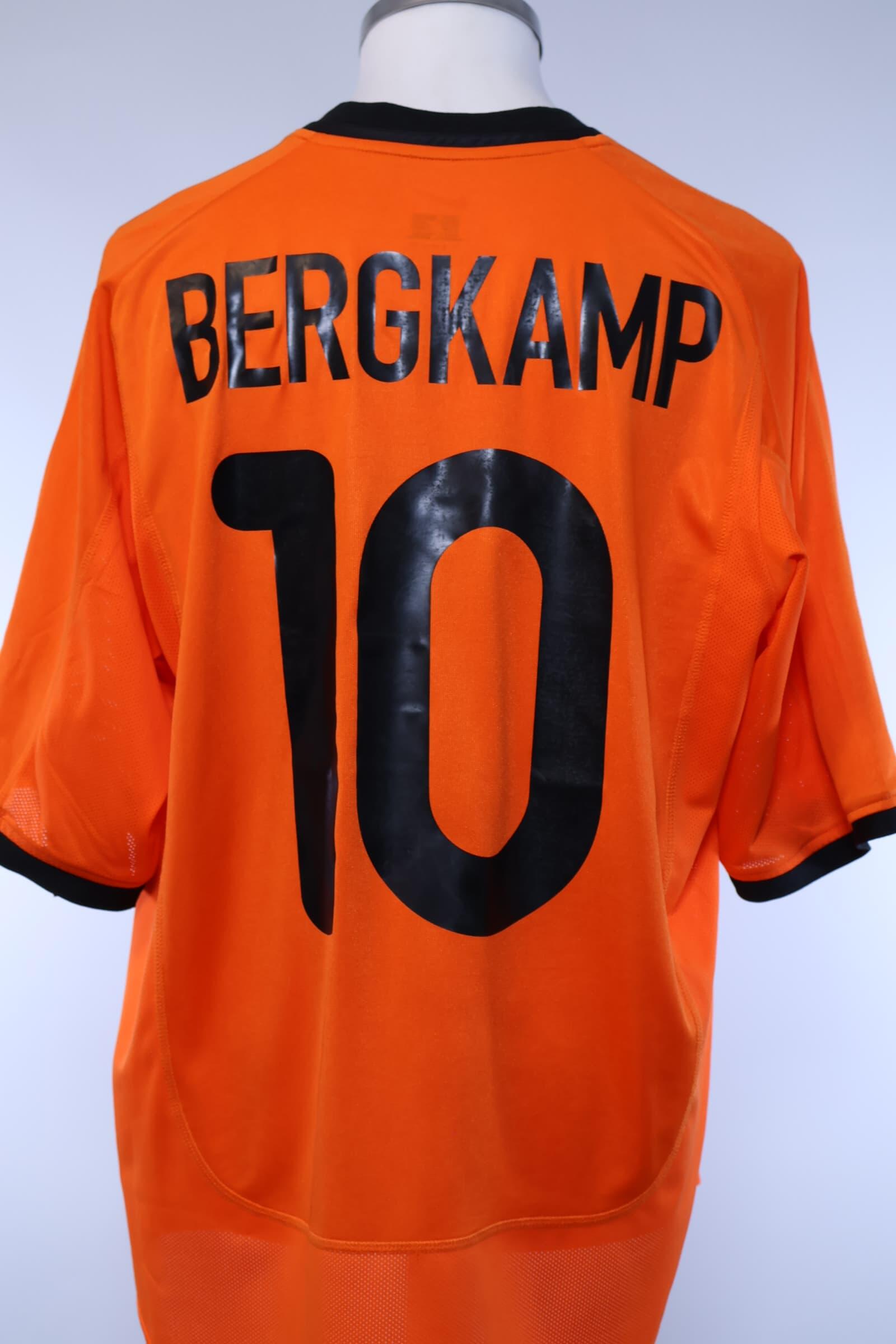 Netherlands 2000/02 Bergkamp #10 Home Shirt - XL Authenic Original Football Shirt