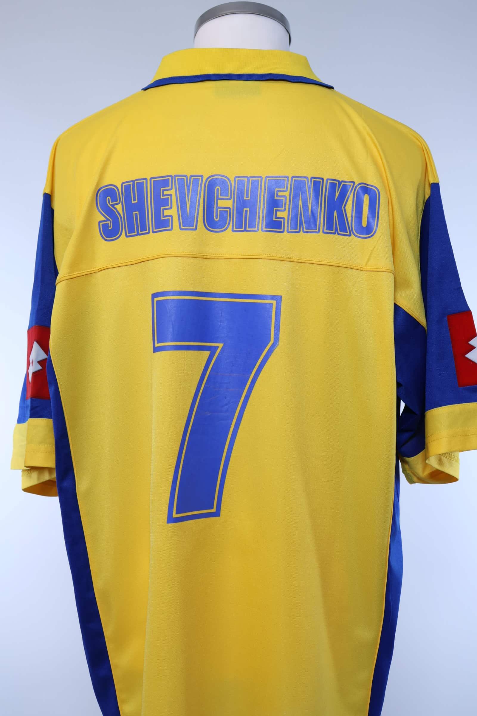 Ukraine 2004/05 Shevchenko #7 Home Shirt - 4XL Authenic Original Football Shirt