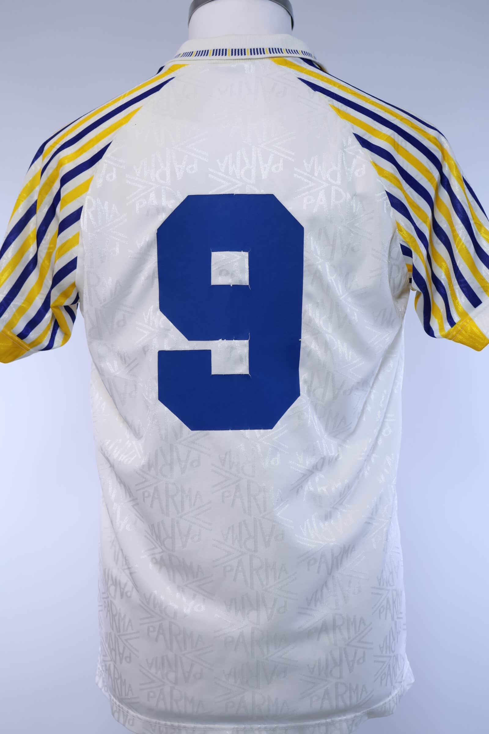 Parma 1991/92 #9 Home Shirt - M Authenic Original Football Shirt