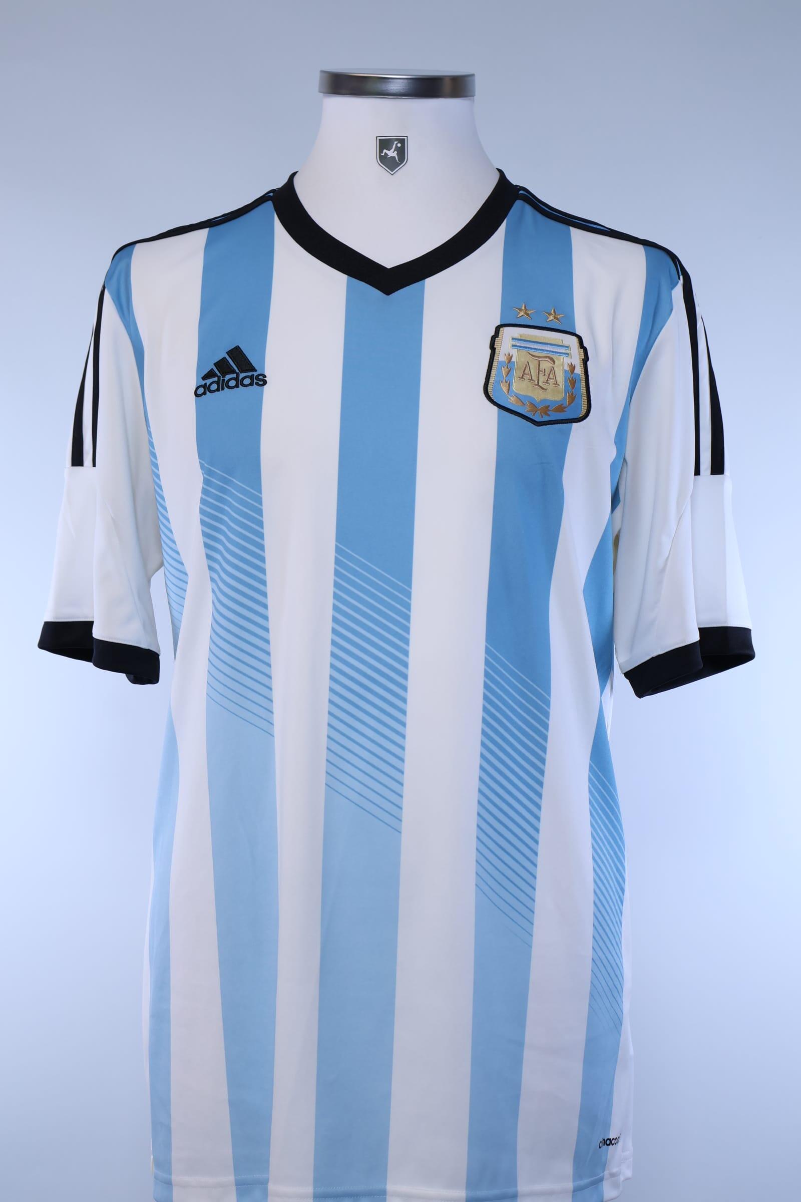 Argentina 2013/15 Rojo #5 Home Shirt - L Authenic Original Football Shirt