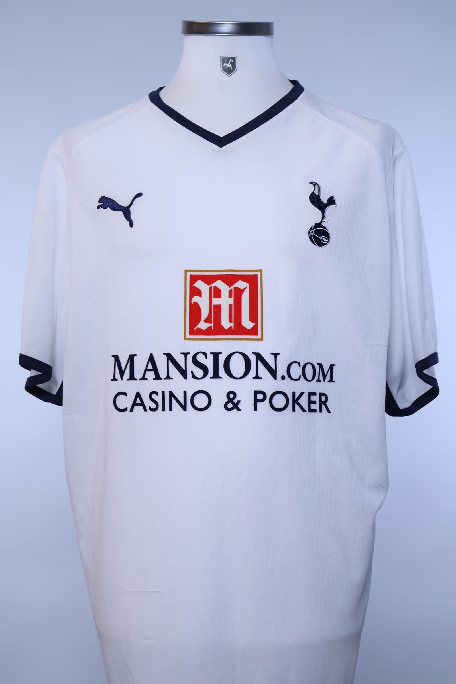 Tottenham Hotspur 2008/09 Bentley #5 Home Shirt - XL Authenic Original Football Shirt