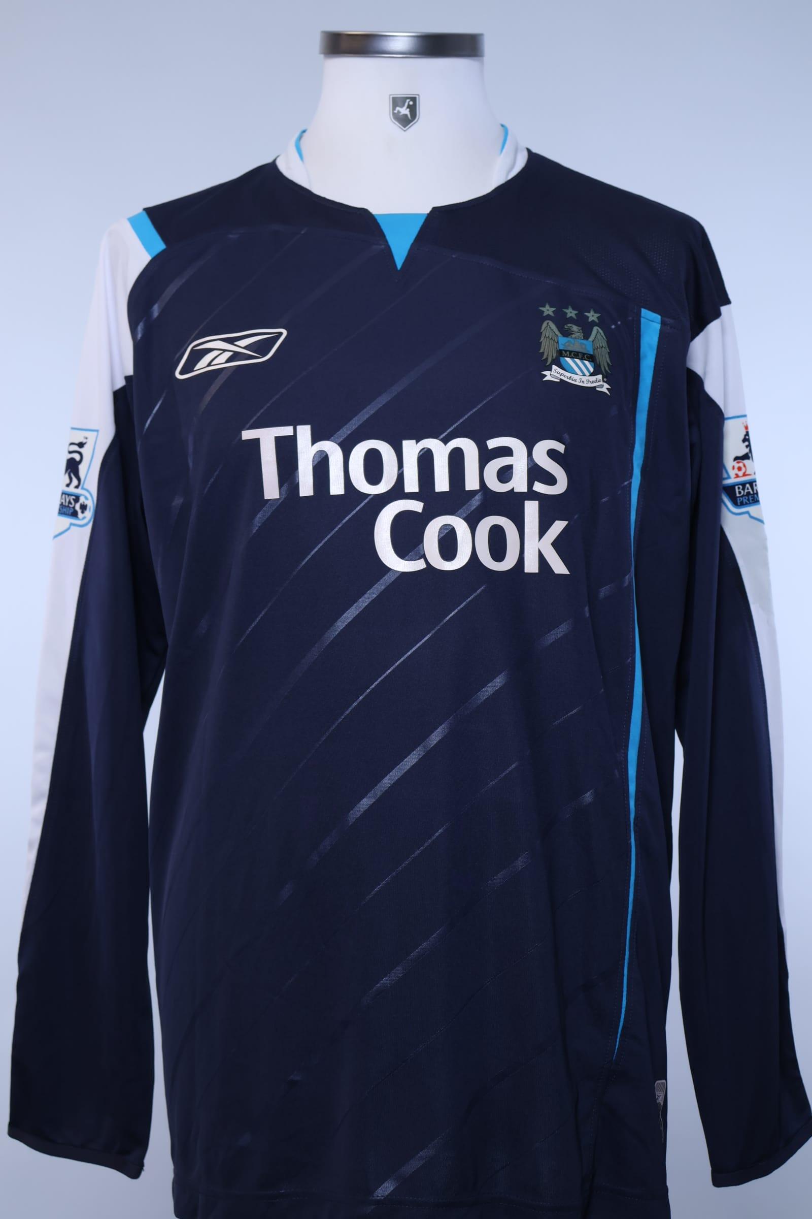 Manchester City 2005/06 Samaras #20 Away Shirt - M Authenic Original Football Shirt