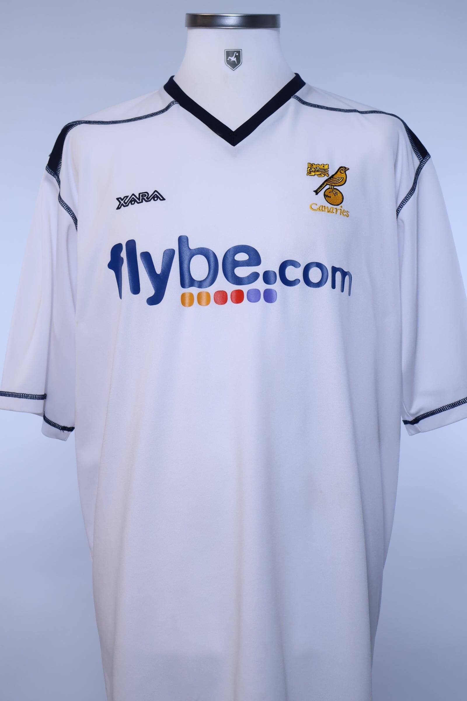 Norwich City F.C 2006/07 Training Shirt - XLAuthentic Original Football Shirt