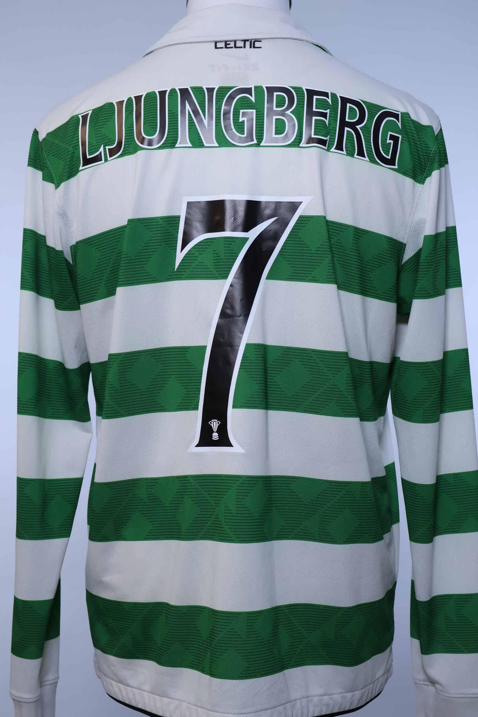 Celtic F.C 2010/11 Ljungberg #7 Home Shirt - MAuthentic Original Football Shirt