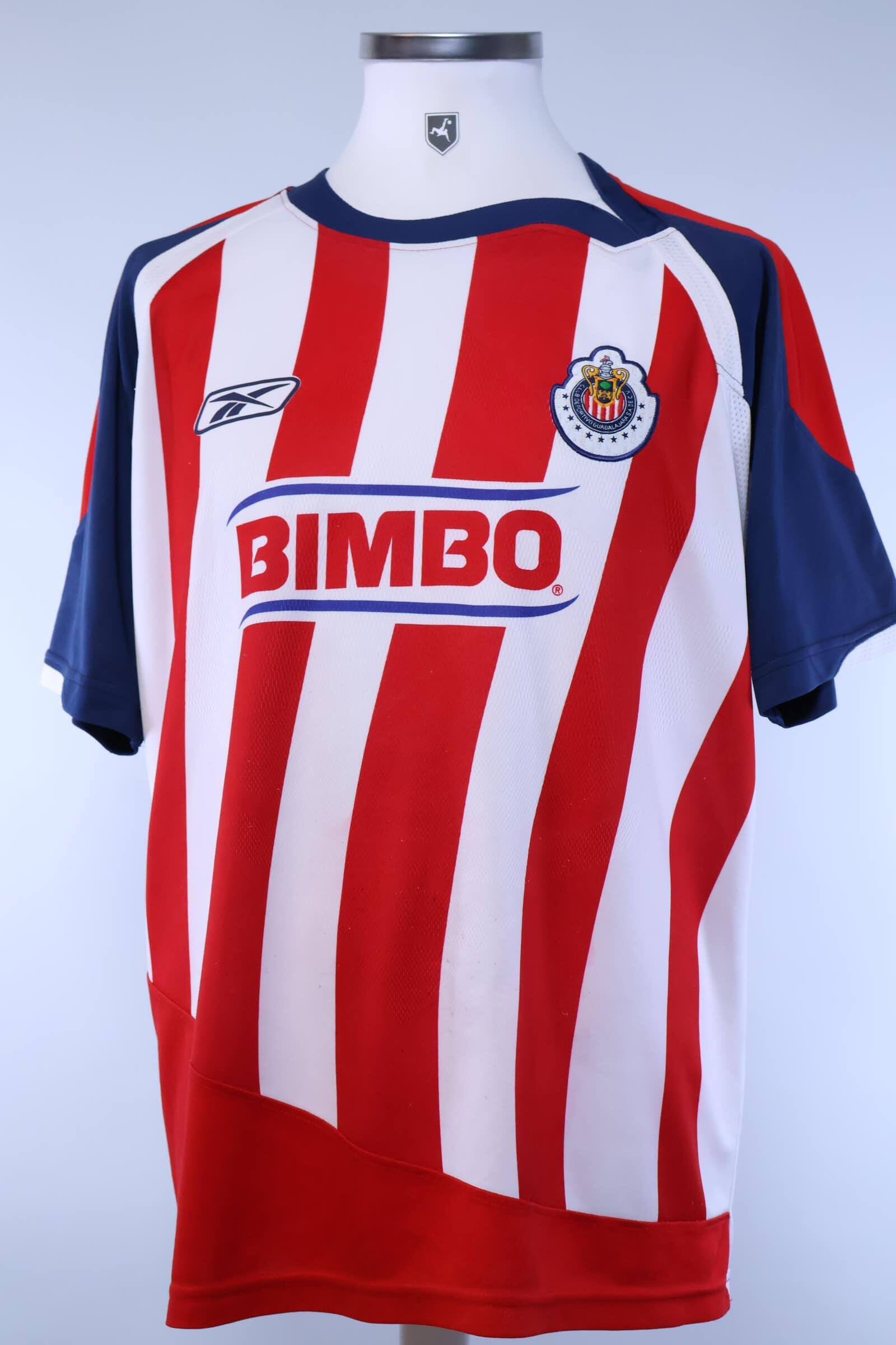 Chivas De Guadalajara 2007/07 O.Bravo #9 Home Shirt - M Authenic Original Football Shirt