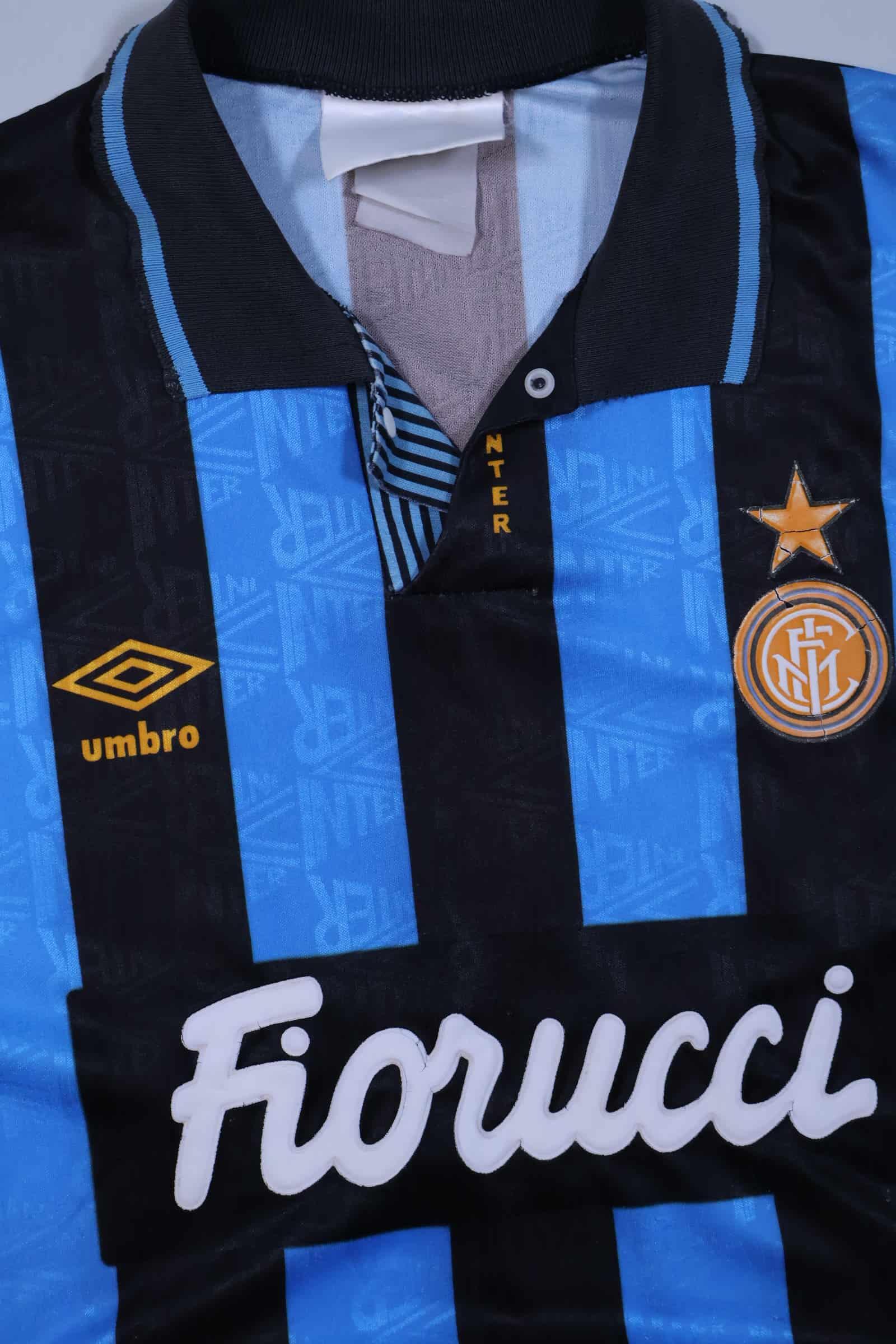 Inter Milan 1992/94 Home Shirt - XL Authenic Original Football Shirt