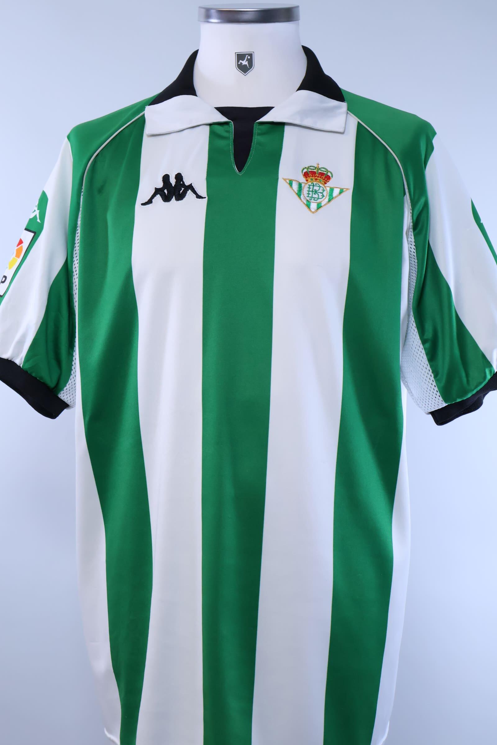 Real Betis 1998/99 Denilson #16 Home Shirt - XL Authenic Original Football Shirt