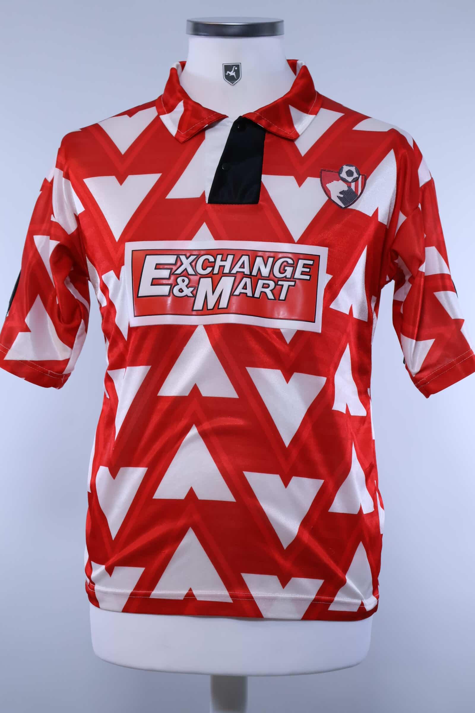 Afc Bournemouth 1992/93 Home Shirt - SAuthentic Original Football Shirt