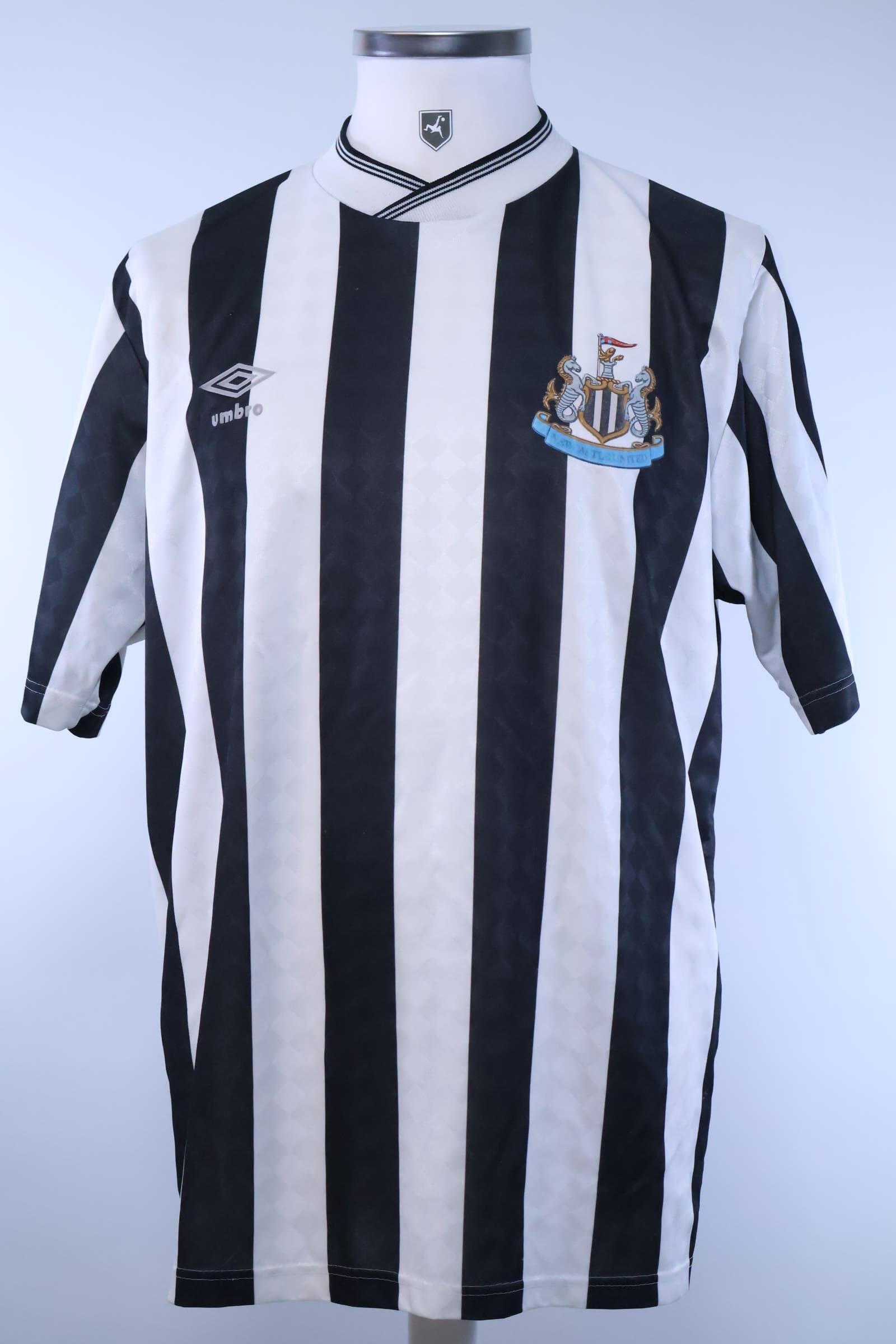 Newcastle United 1988/90 Home Shirt - LAuthentic Original Football Shirt