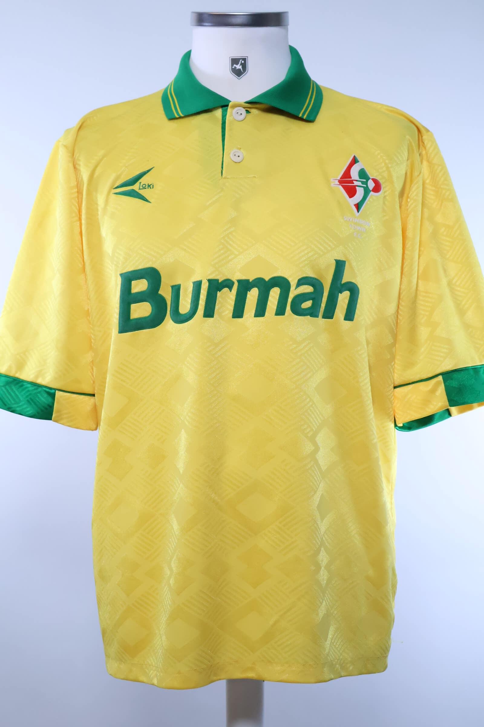 Swindon Town F.C 1993/94 Away Shirt - LAuthentic Original Football Shirt