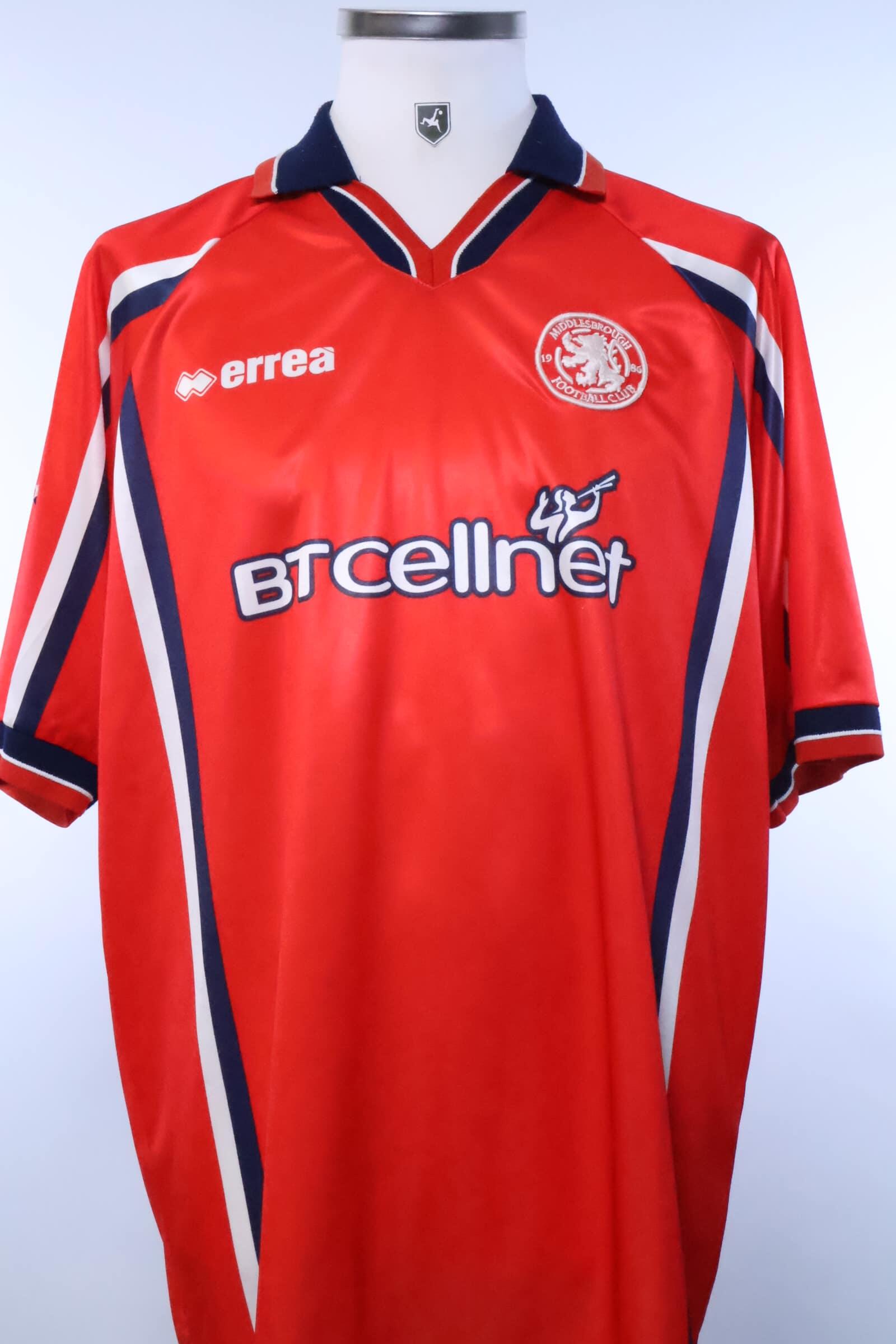 Middlesbrough 1999/00 Ince #9 Home Shirt - XL Authenic Original Football Shirt