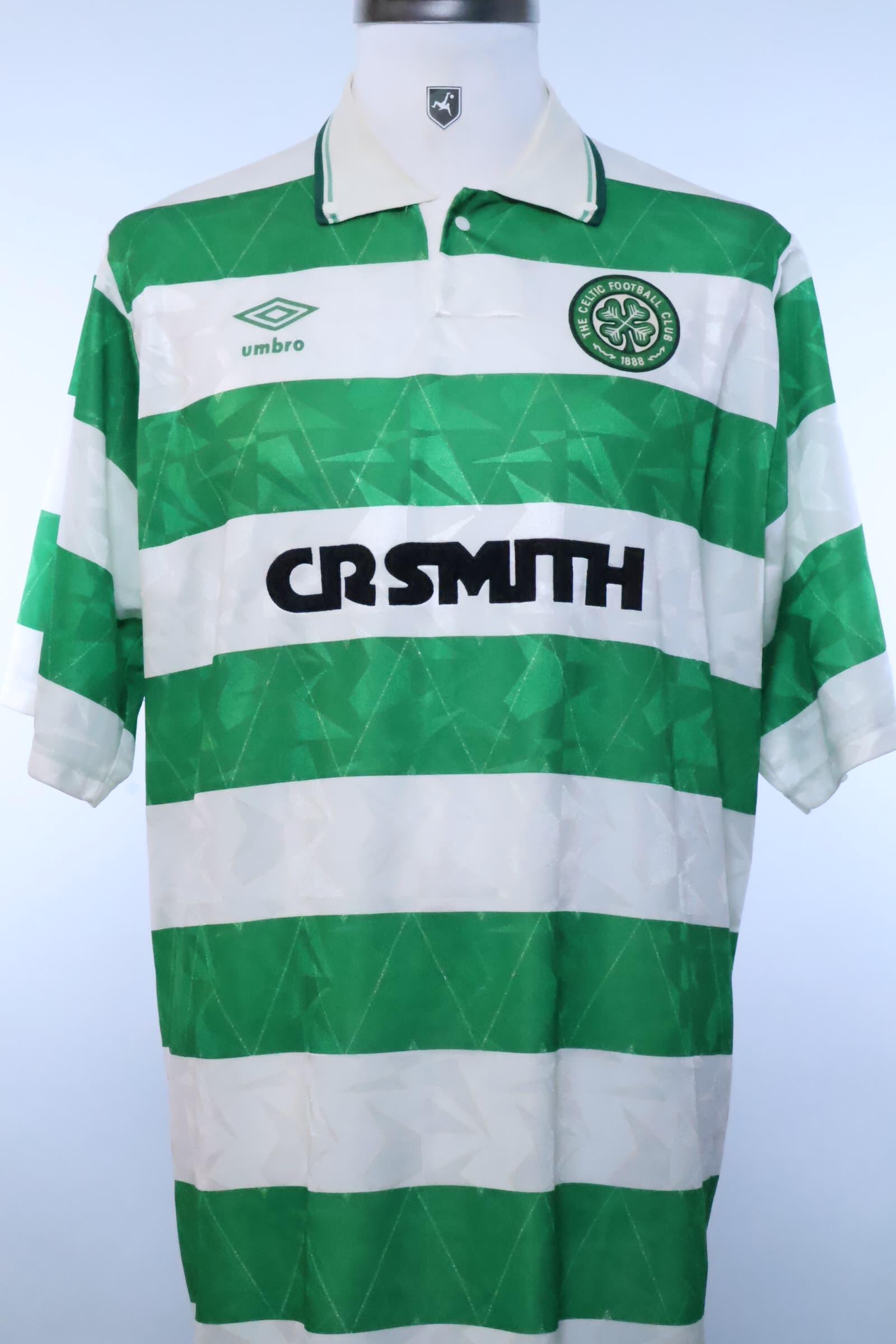 Celtic F.C 1989/91 Home Shirt - XLAuthentic Original Football Shirt
