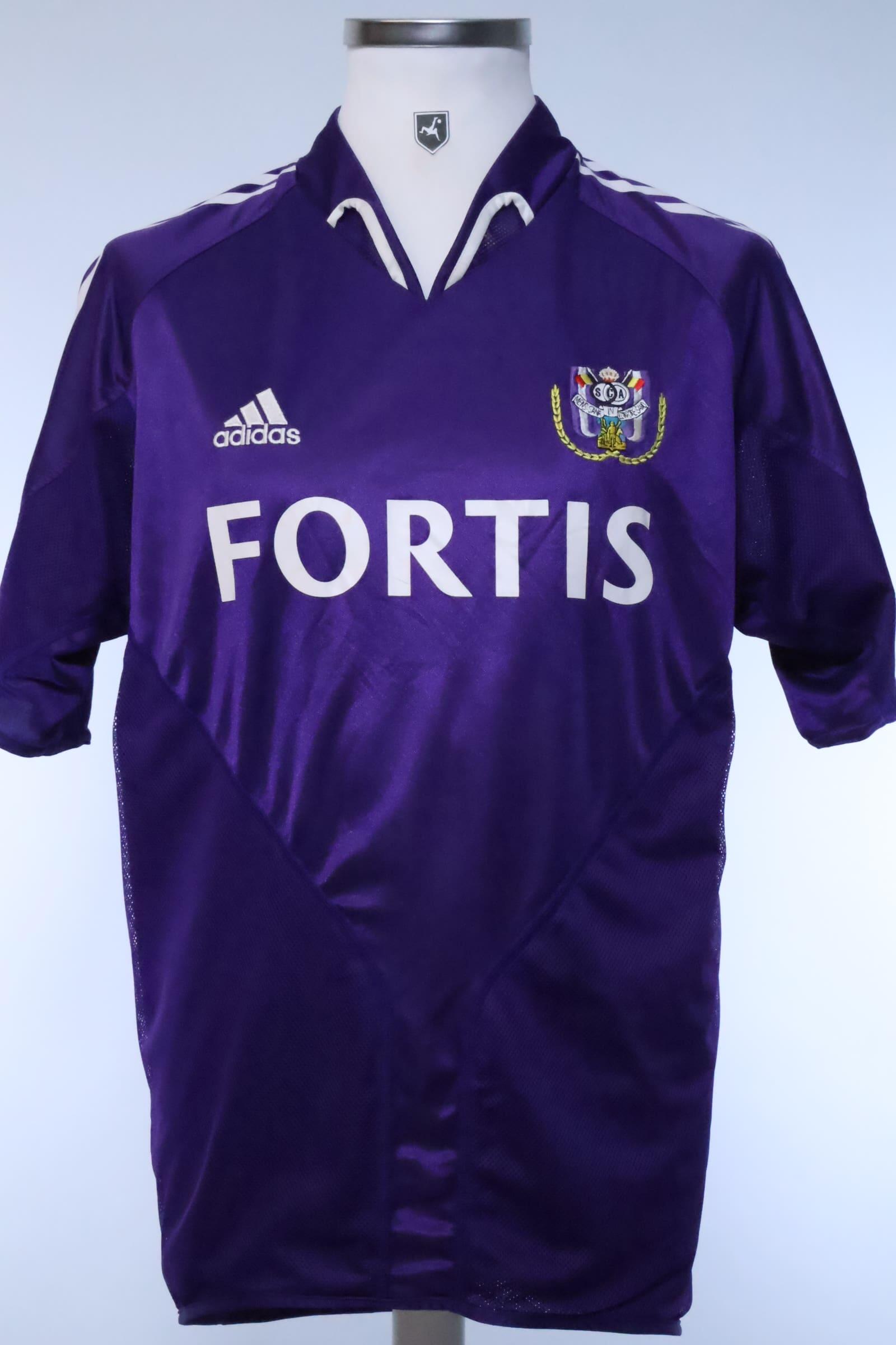 Rsc Anderlecht 2004/05 Velghe #27 Away Shirt - MAuthentic Original Football Shirt