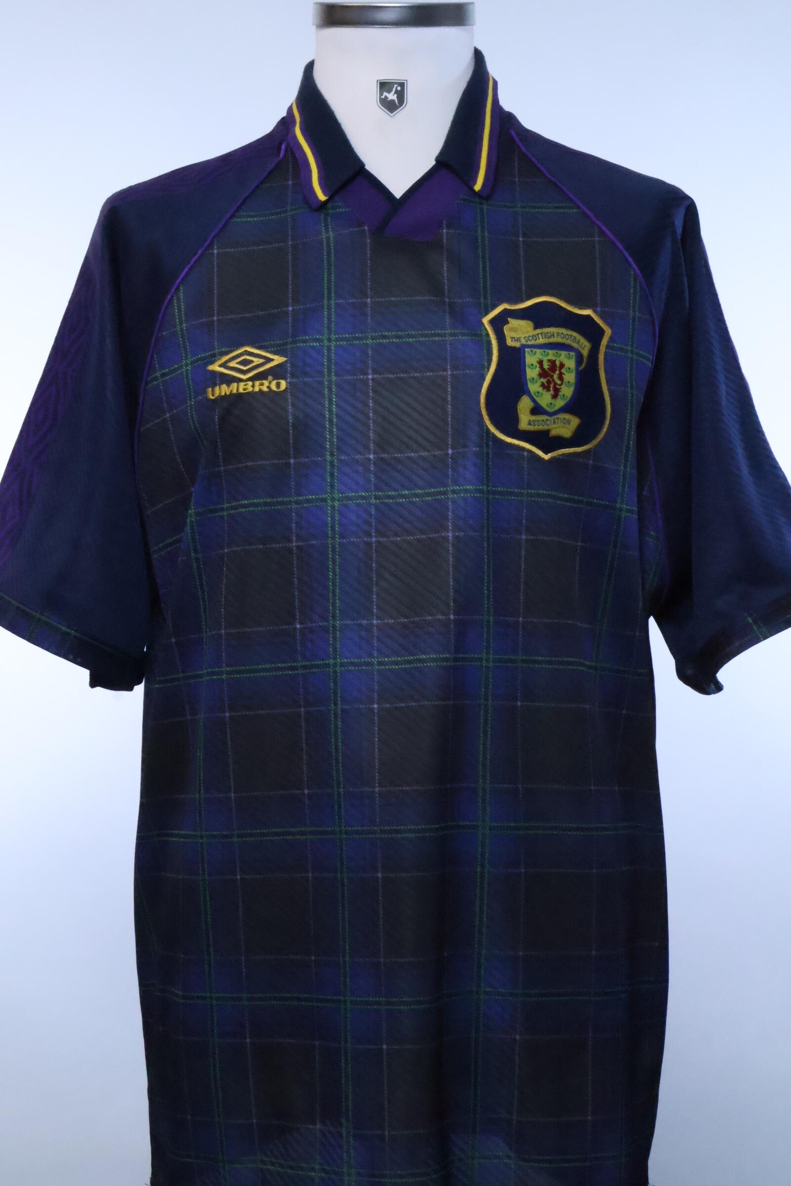 Scotland 1994/96 Home Shirt - XLAuthentic Original Football Shirt