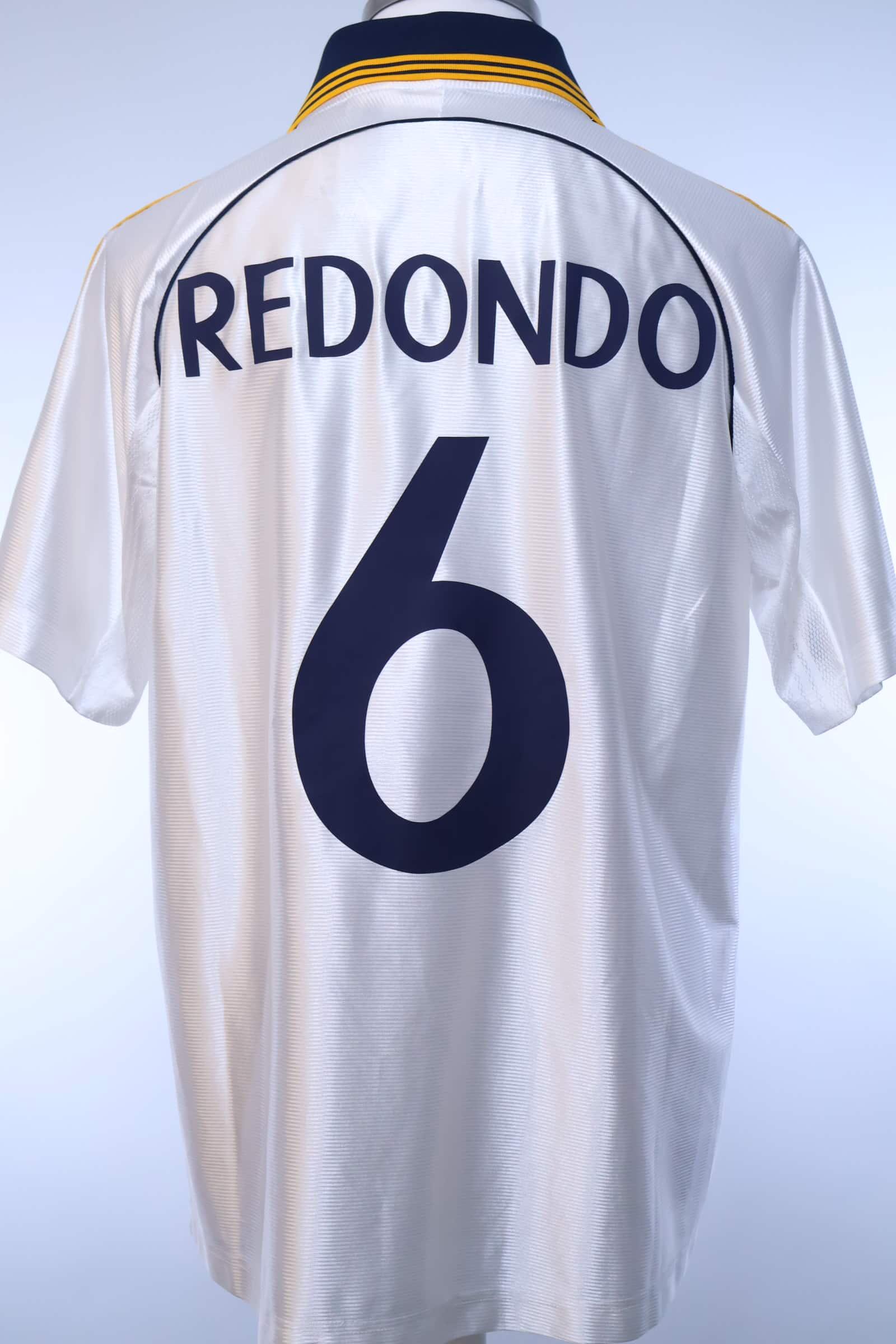 Real Madrid 1999/00 Redondo #6 Home Shirt - Re-Issue - MAuthentic Original Football Shirt