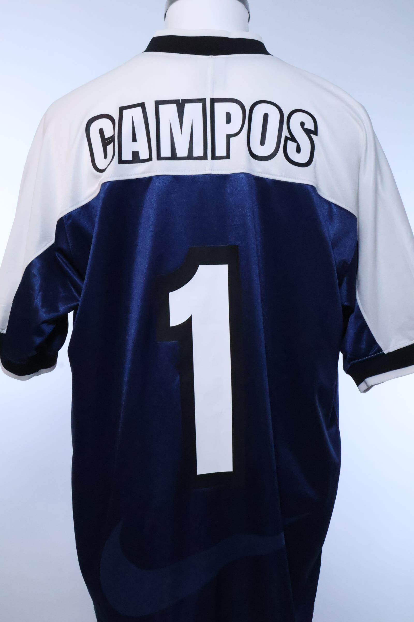 Pumas Unam 1999/00 Campos #1 Goalkeeper Shirt - L- BACK