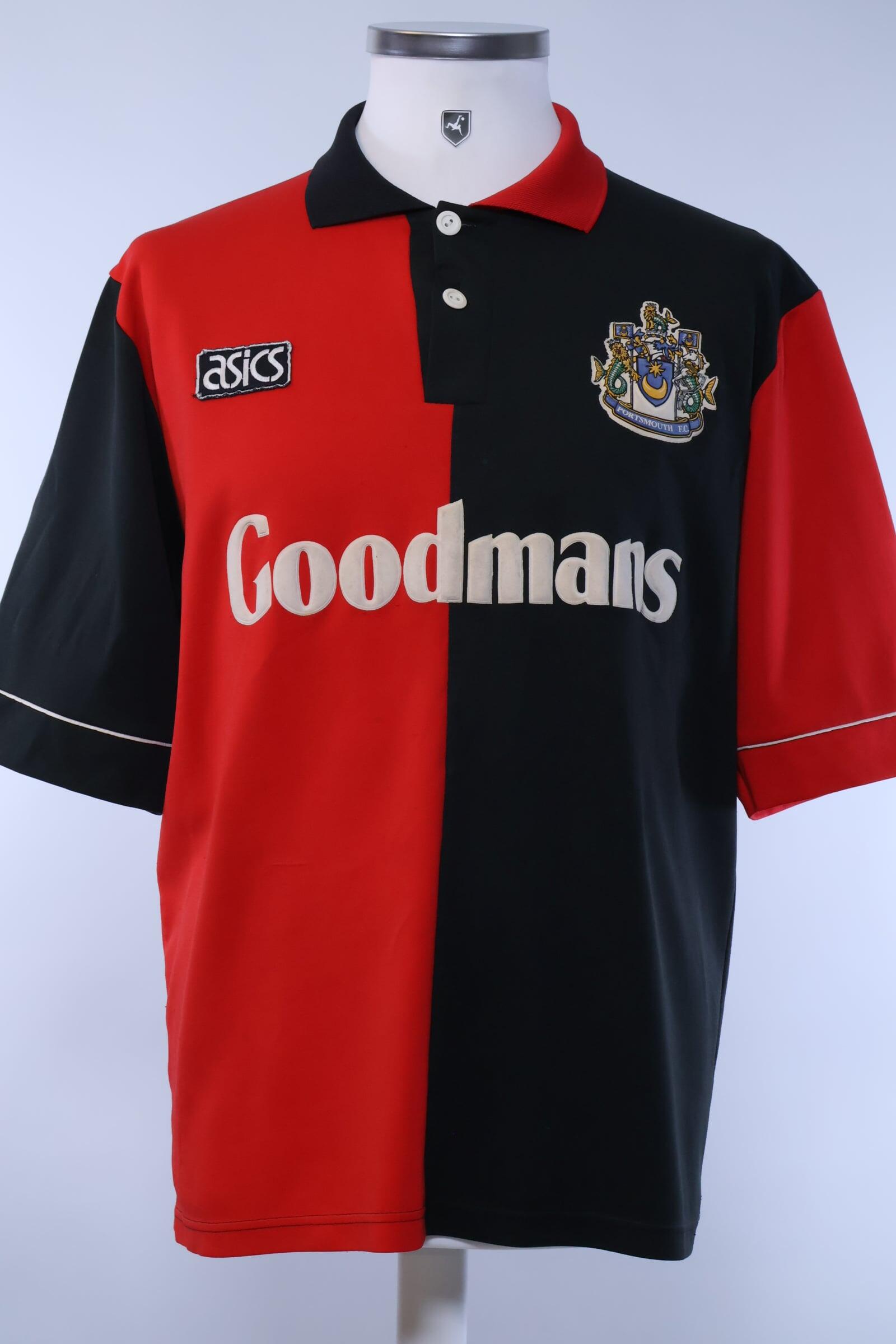 Portsmouth F.C 1993/95 Away Shirt - L- FRONT