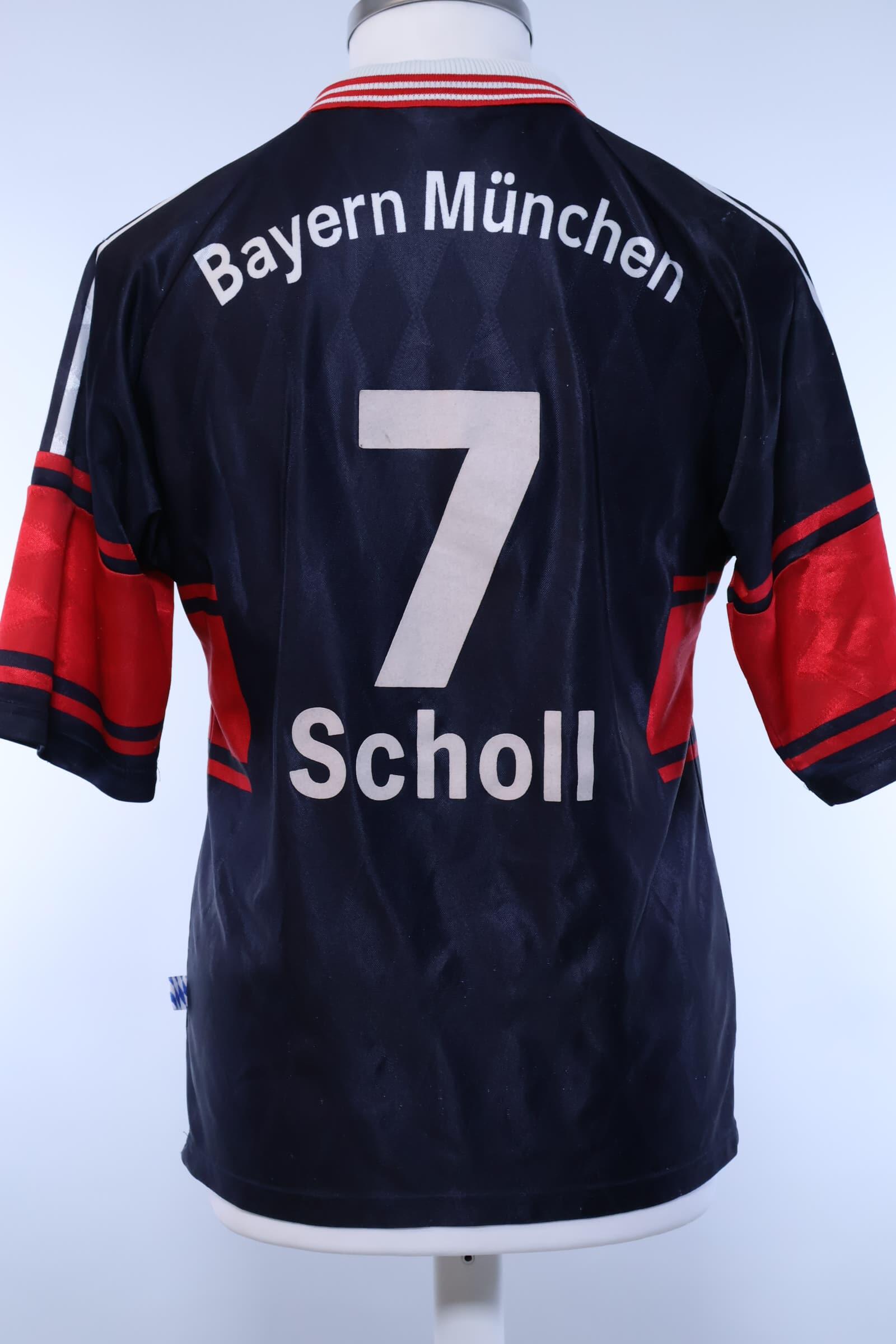 Bayern Munich 1997/98 Scholl #7 Away Shirt - S- FRONT