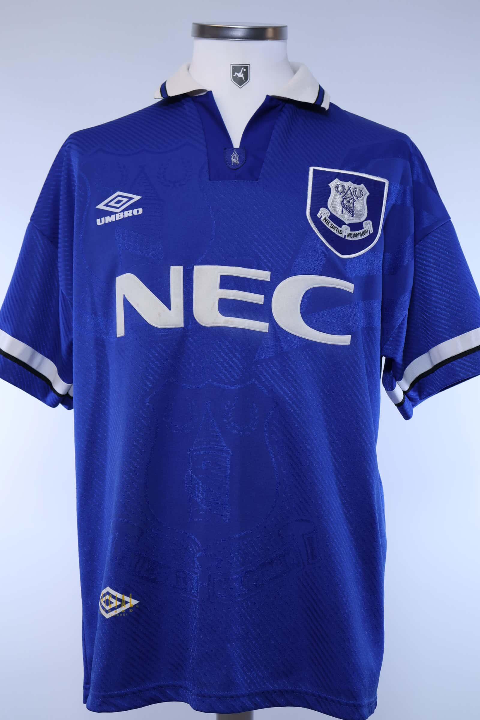 Everton 1993/95 Home Shirt - L Authentic Original Football Shirt